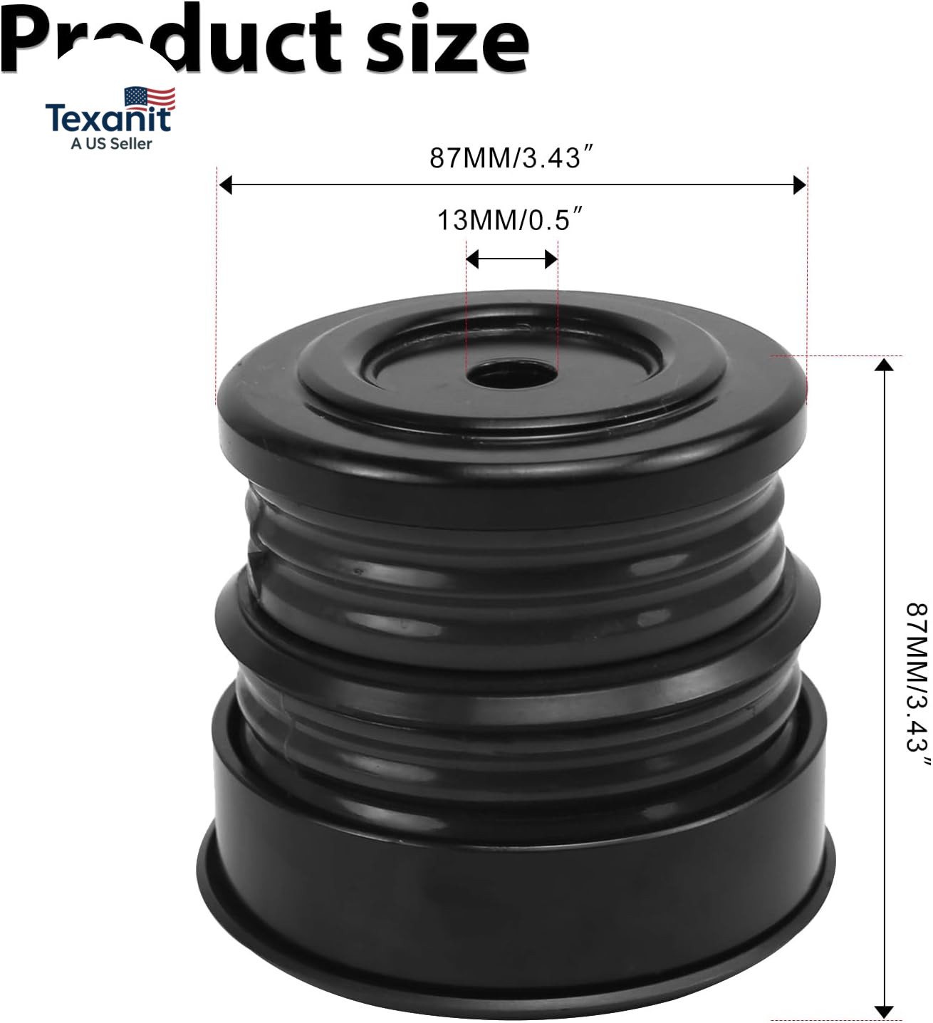Silicone Body Mount Bushings Kit – Compatible with Ford F-250/F-350 2008-2016 Cr