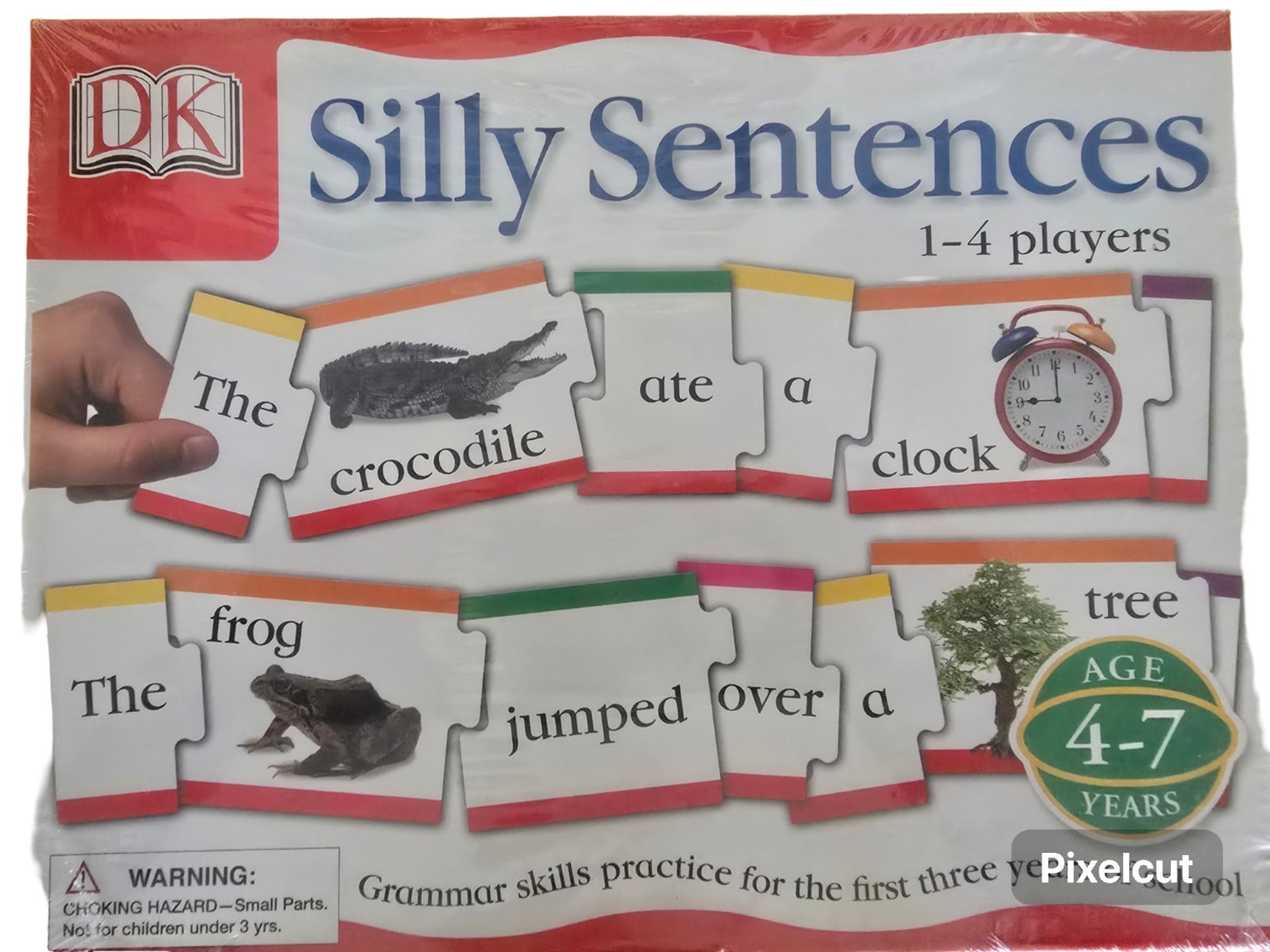 DK Games Silly Sentences Grammar Puzzle Game Educational Learning Tool Ages 4-7
