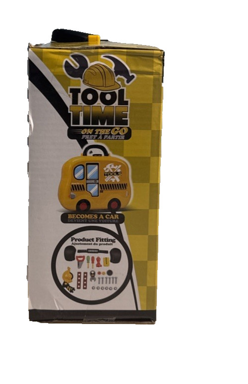 Tool Time on the Go Pret A Partir 31 pieces set in a case Brand New Age 3+