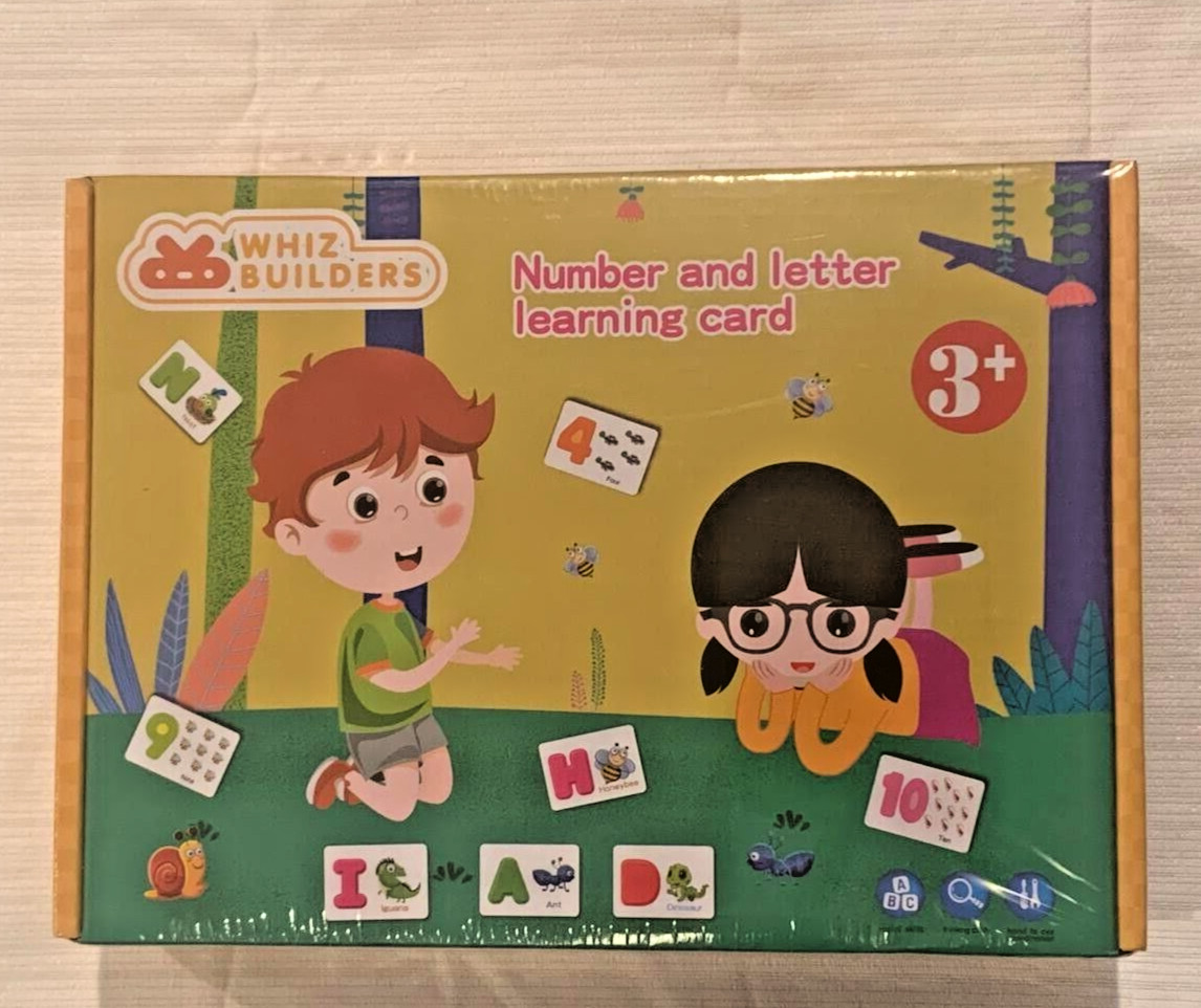 Flash Cards for Kid’s Numbers, Letters, Color, Shapes Age 3+