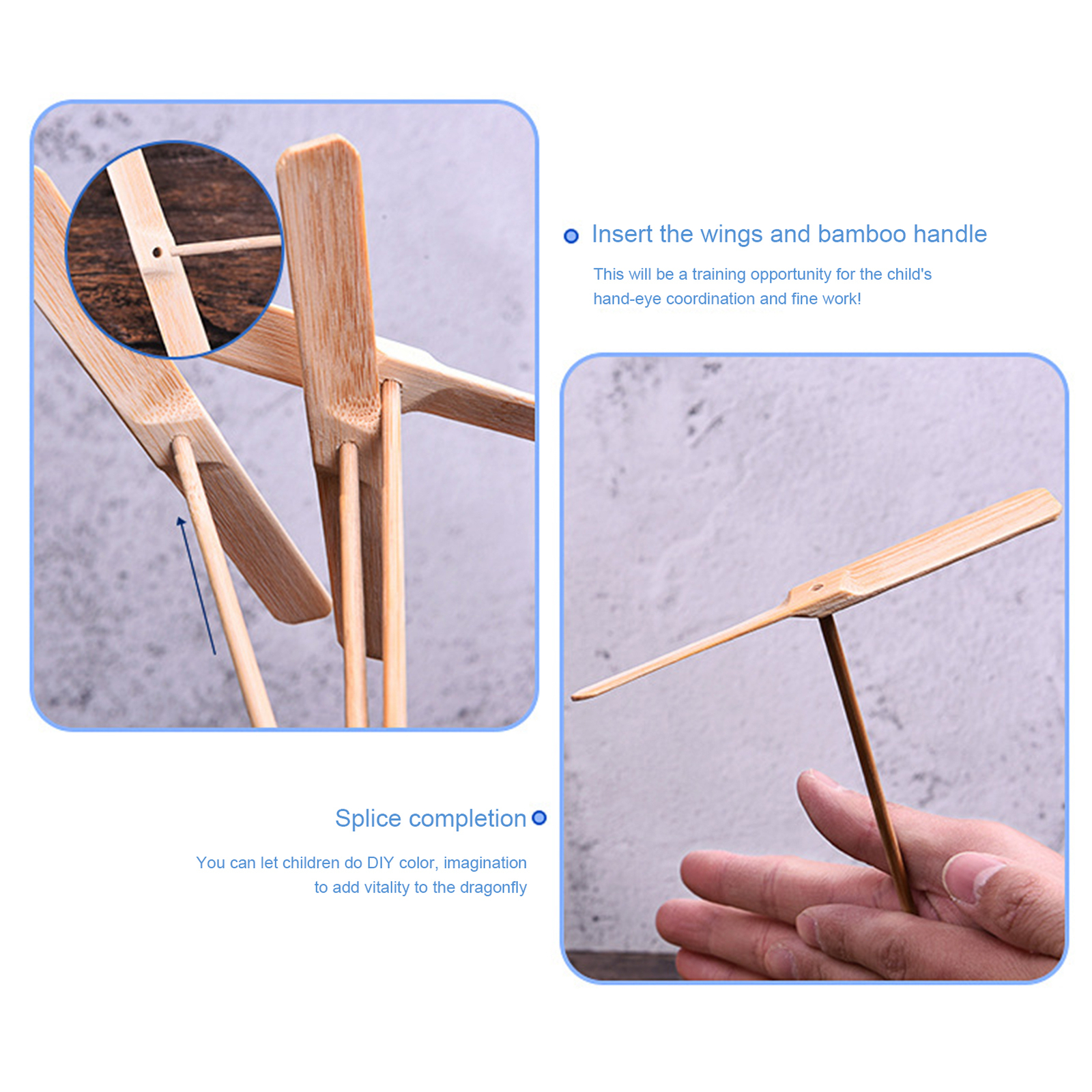 Dragonfly Helicopter Toy Dragonfly Copter Toy Funny Hand Helicopter