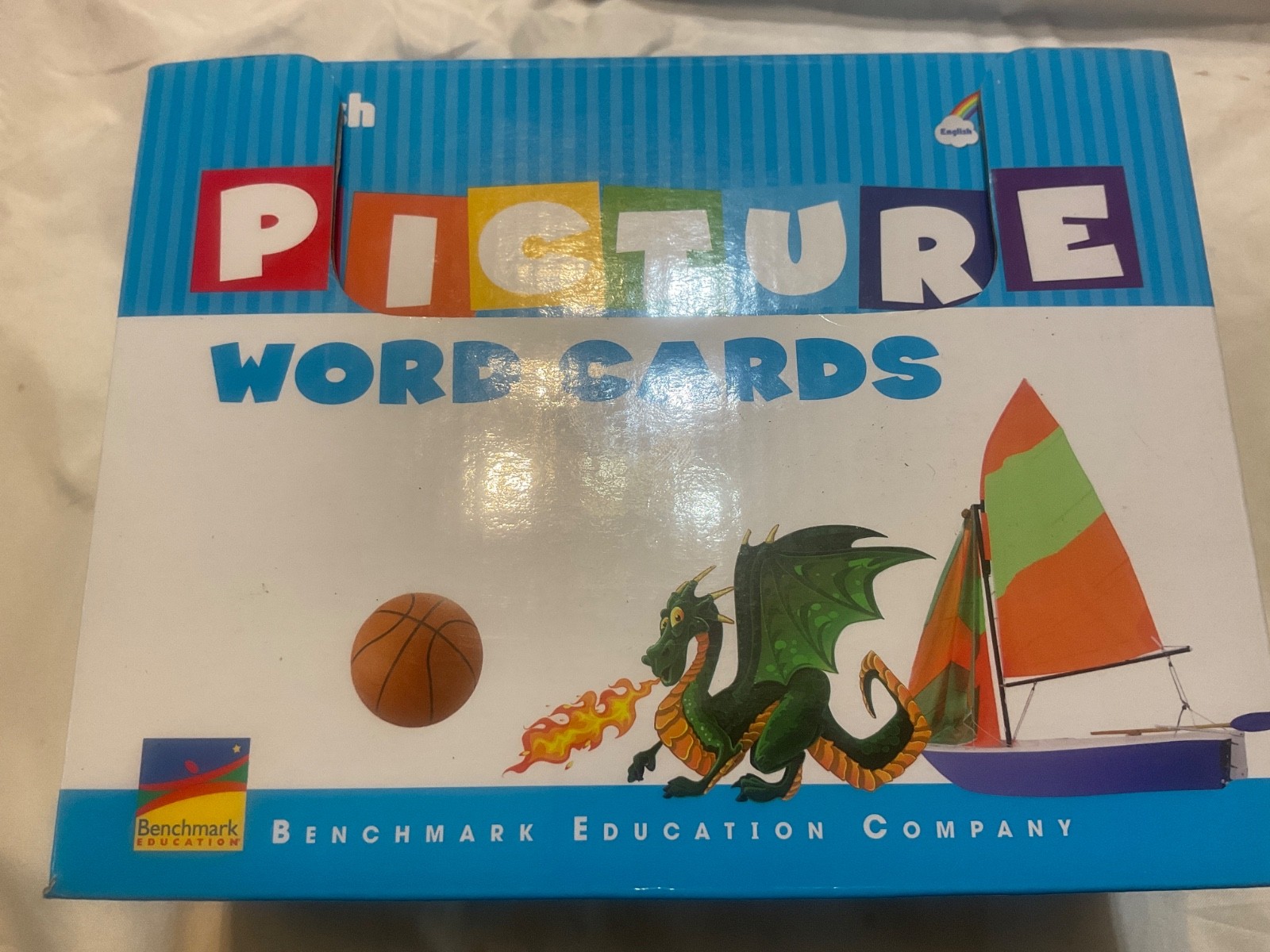 Benchmark Education Company English Picture Word Cards Reading/Phonics Ages 4-7