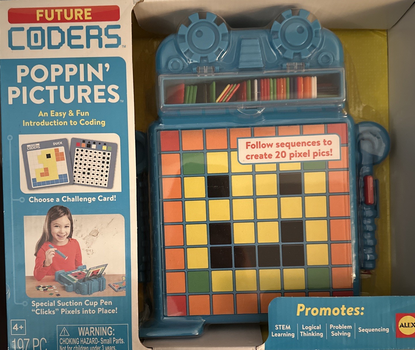 ALEX Toys Future Coders Poppin’ Pictures Coding Skills Kit Stem
