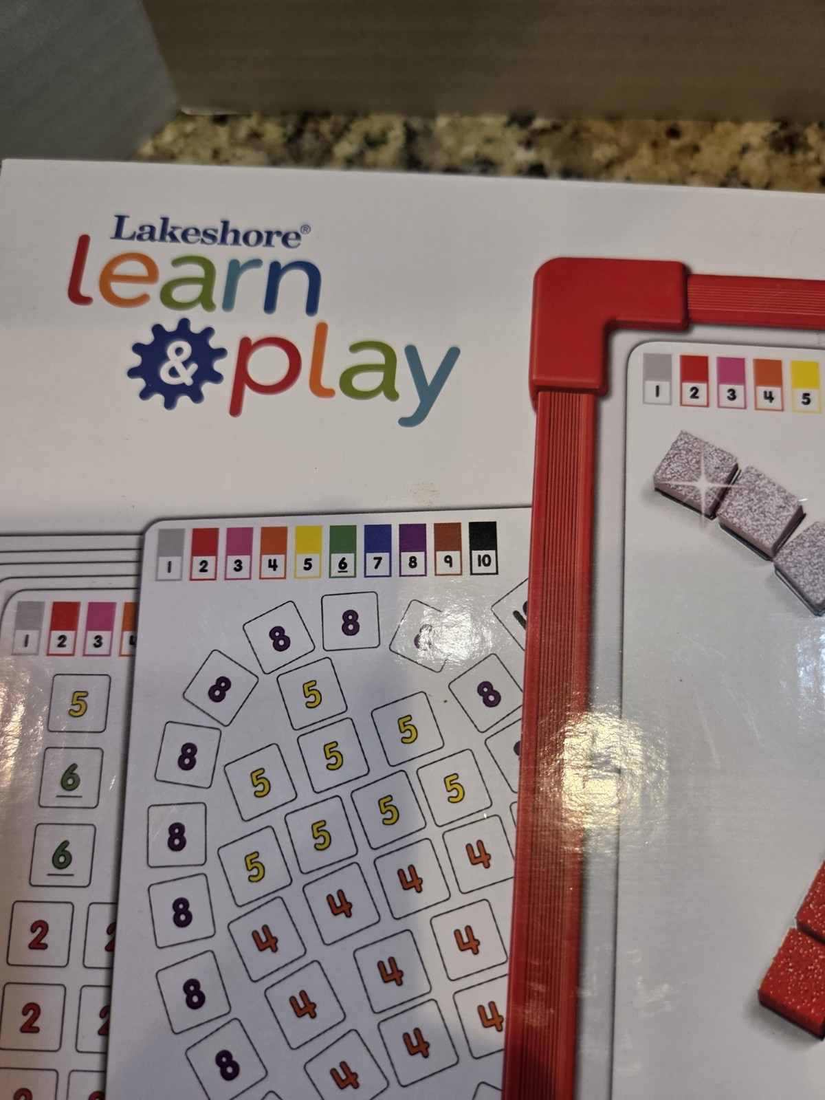 Lakeshore Mosaic Creations Magnetic Designer Homeschool Age 4+ Colors Numbers