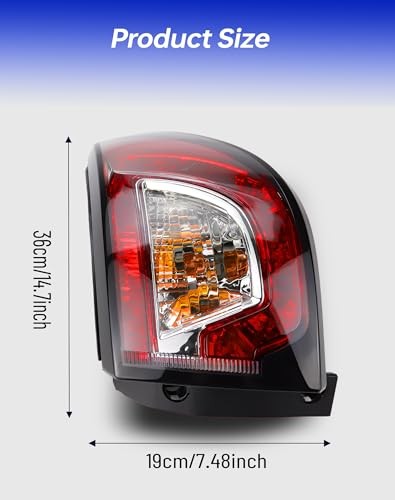 Tail Light 84266020 Compatible with 2013-2017 Chevy Right Passenger Side
