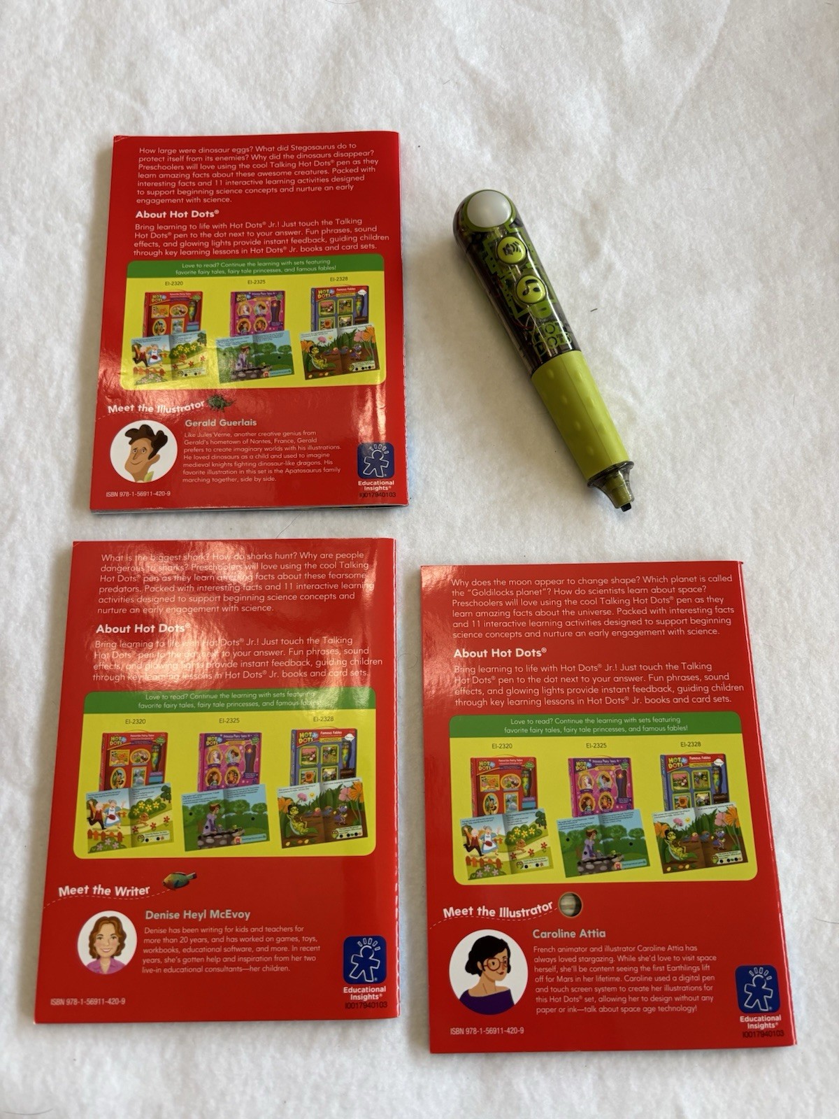 Huge Hot Dots & Power Pen Learning Lot – Math, Reading, Language Arts (K–3), 3 W