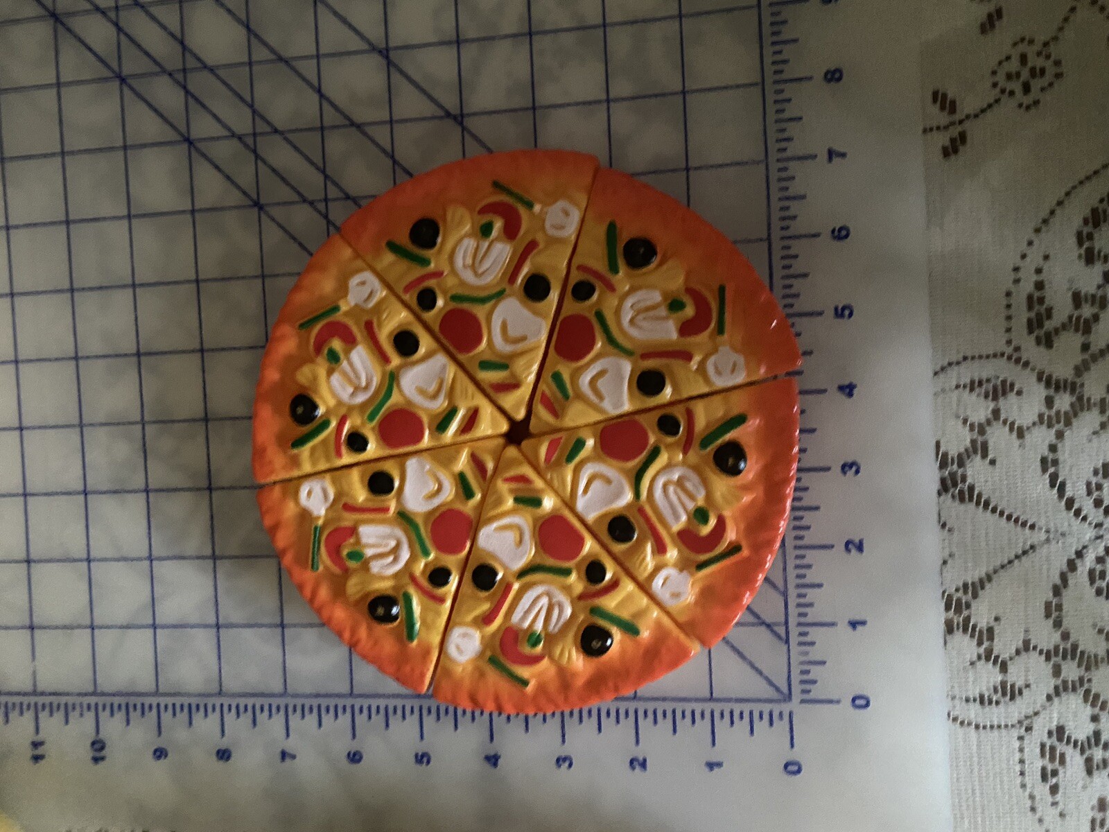 Interactive Pizza Pretend Play Toy with Smooth Surface Food Cutting Set