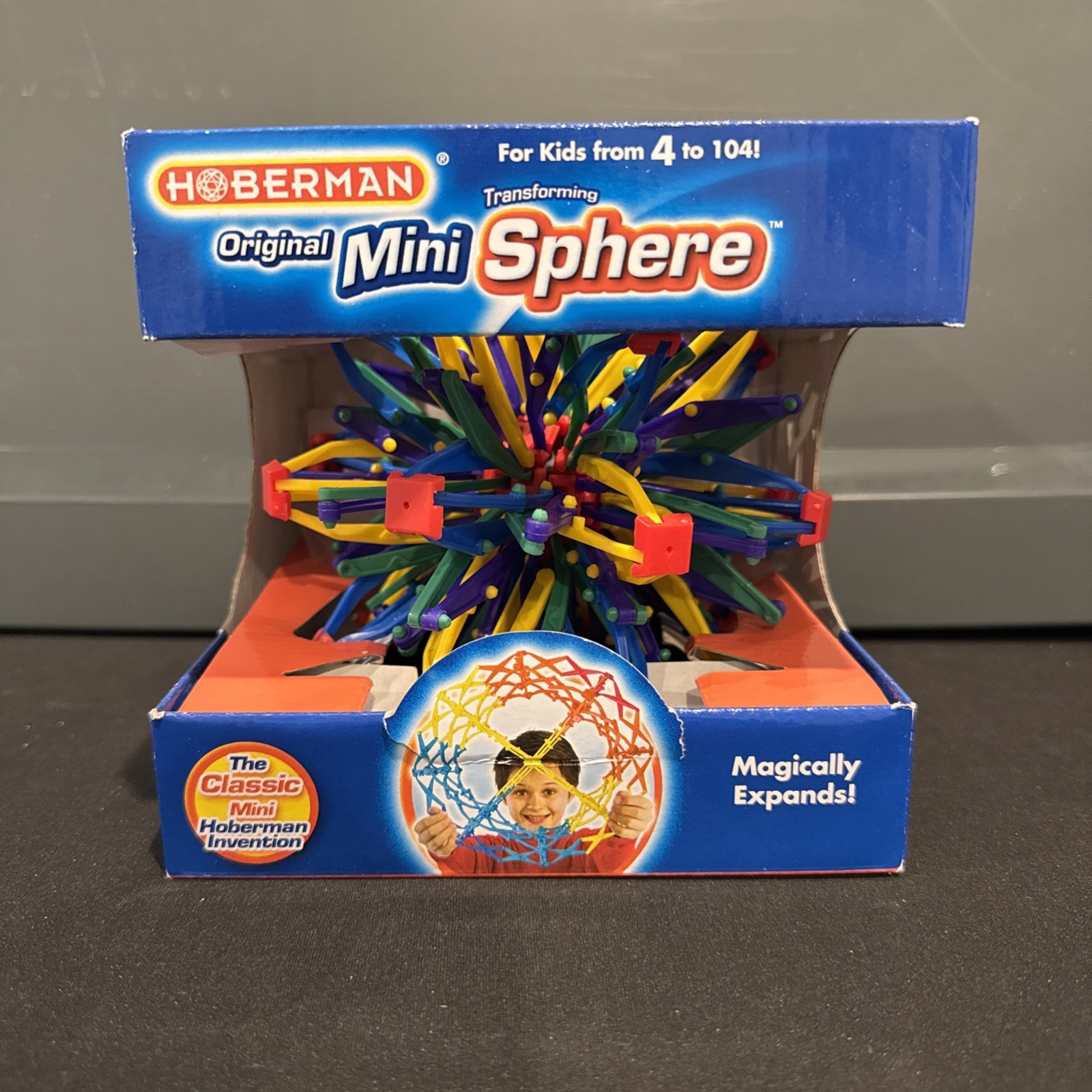 Classic Hoberman Original Transforming Mini Sphere 5.5″ – 12″ USA