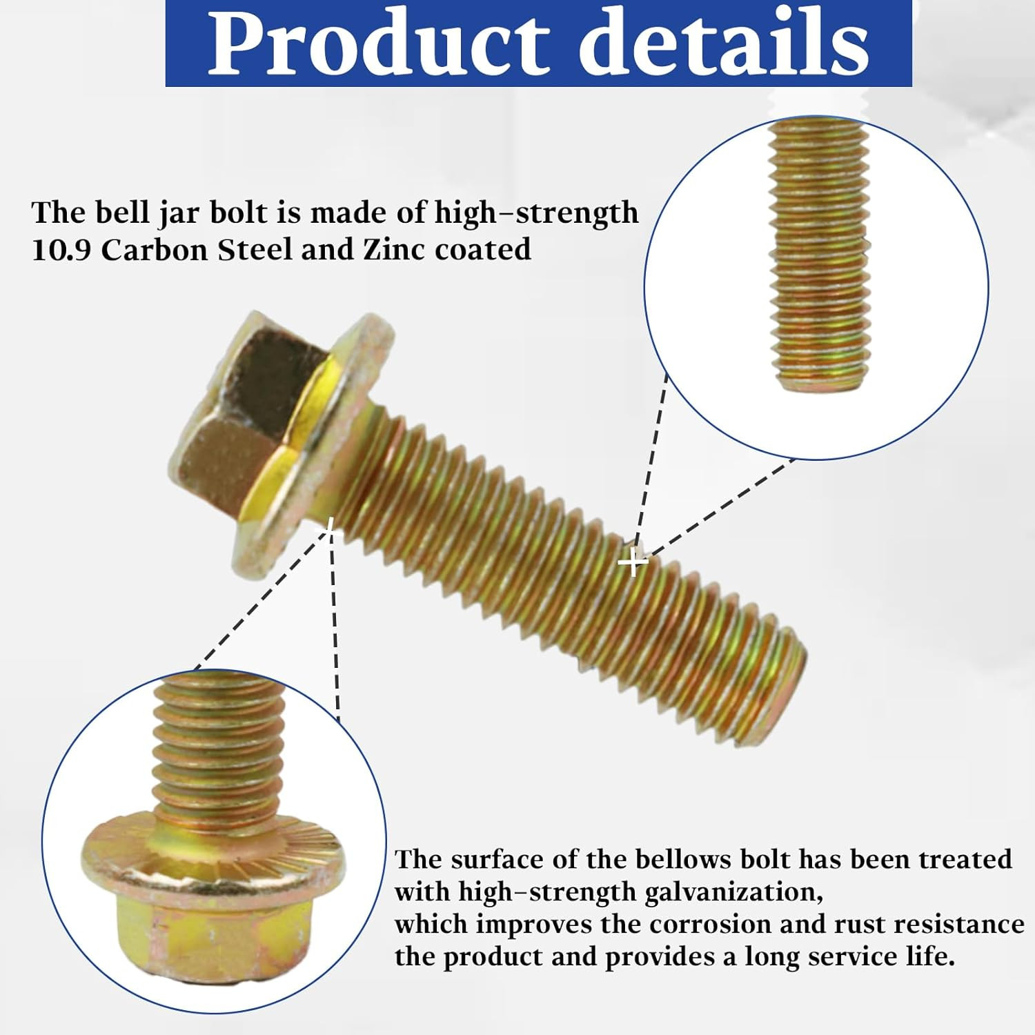 12 Pcs 551652 Bell Housing Bolts Set Kit Compatible with LS/LT Engine Transmissi