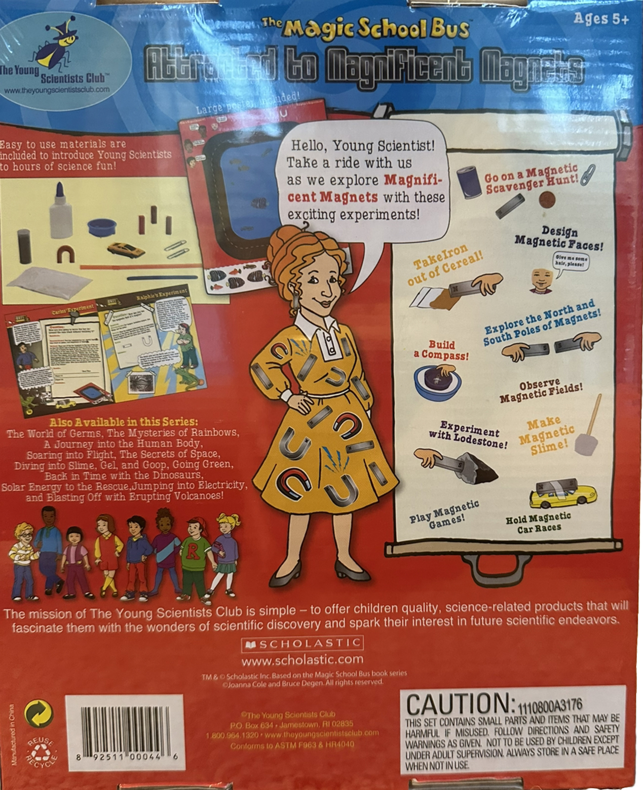 “New” The Magic School Bus; Attracted to Magnificent Magnets