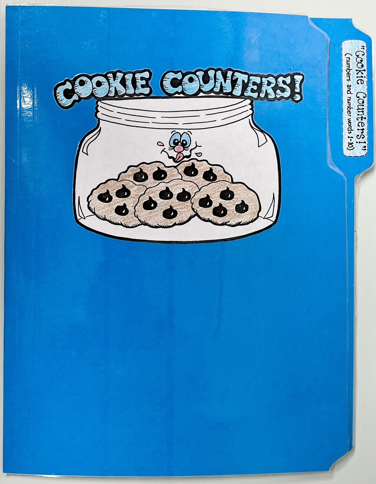 Cookie Counters: Numbers Game 1-10 Grades K-1 Carson Dellosa File Folder Game