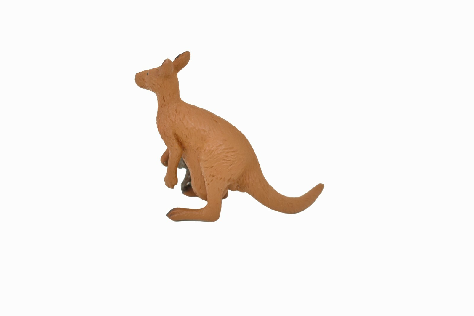 Kangaroo with Baby, Plastic Replica 2 1/2-inch long – F1757 B42