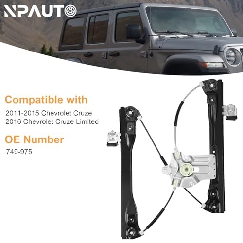 Front Passenger Side Power Window Regulator Without Motor fit for 2011 2012 2013