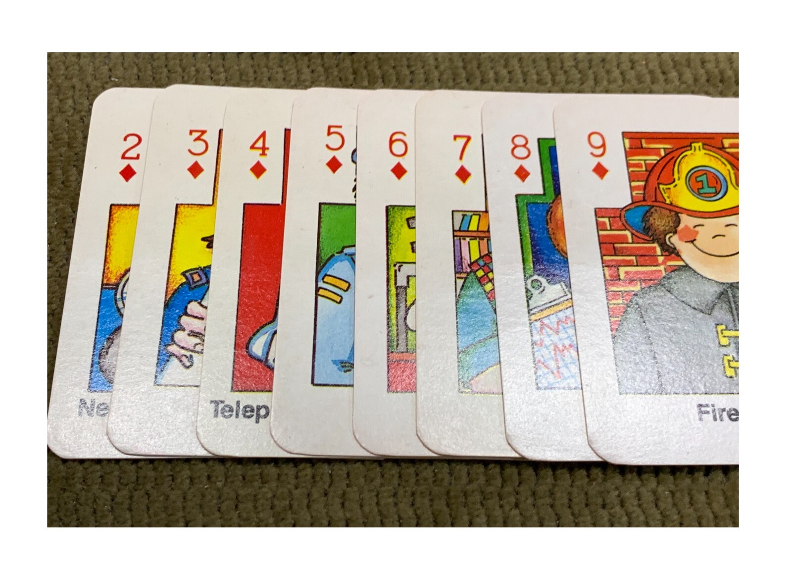 VINTAGE “HEARTS” CARD GAME FOR CREATIVE CHILDREN TO PLAY