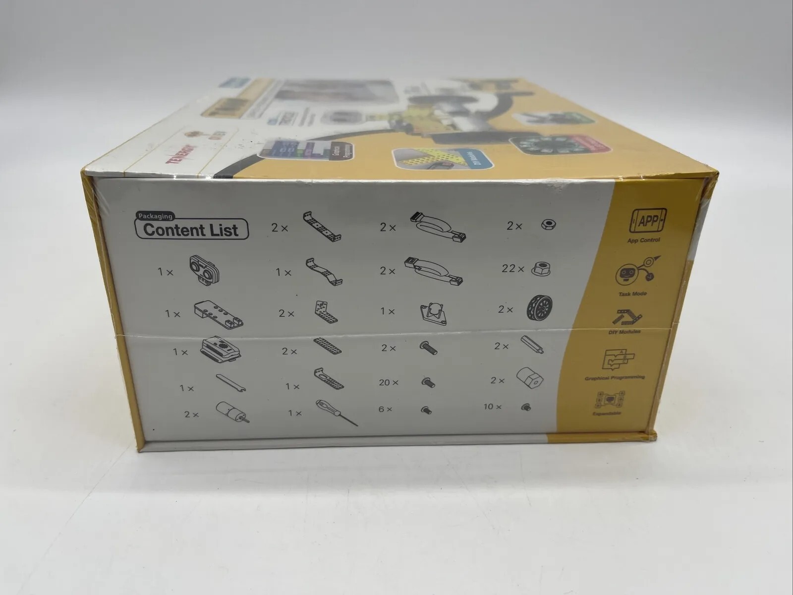 Tomo 2 in 1 Stem Robotic Kit DR-01Y Transformable and Programmable APP Robot