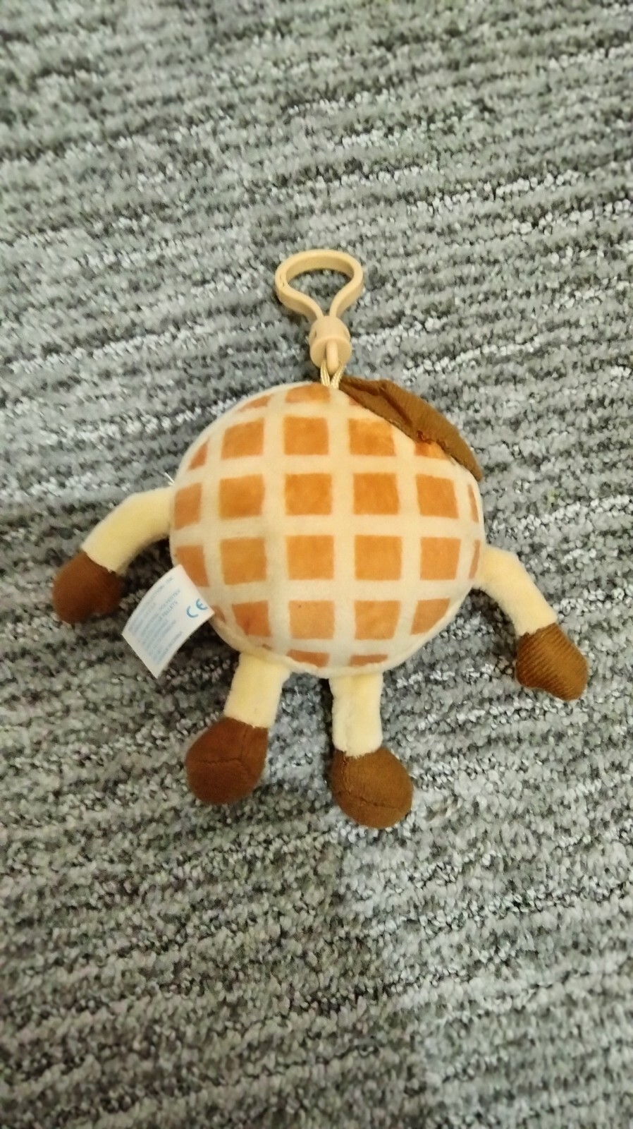 Whiffer Sniffer- Waffle Aaron waffle scented backpack clip