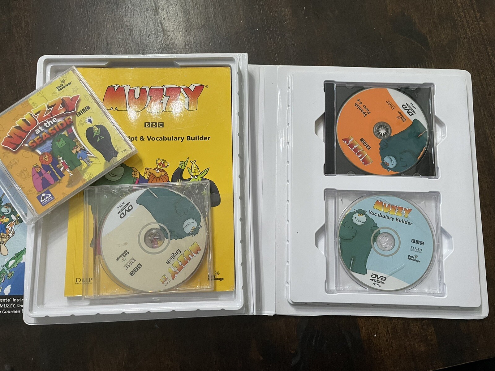 Muzzy BBC Language Course For Children Level 1 Spanish DVD & CD Set