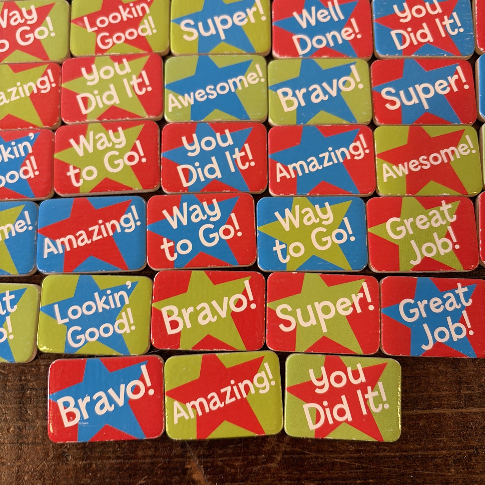 Kids Chore Reward Magnet Set Behavior Chart Praise Tasks Educational Lot