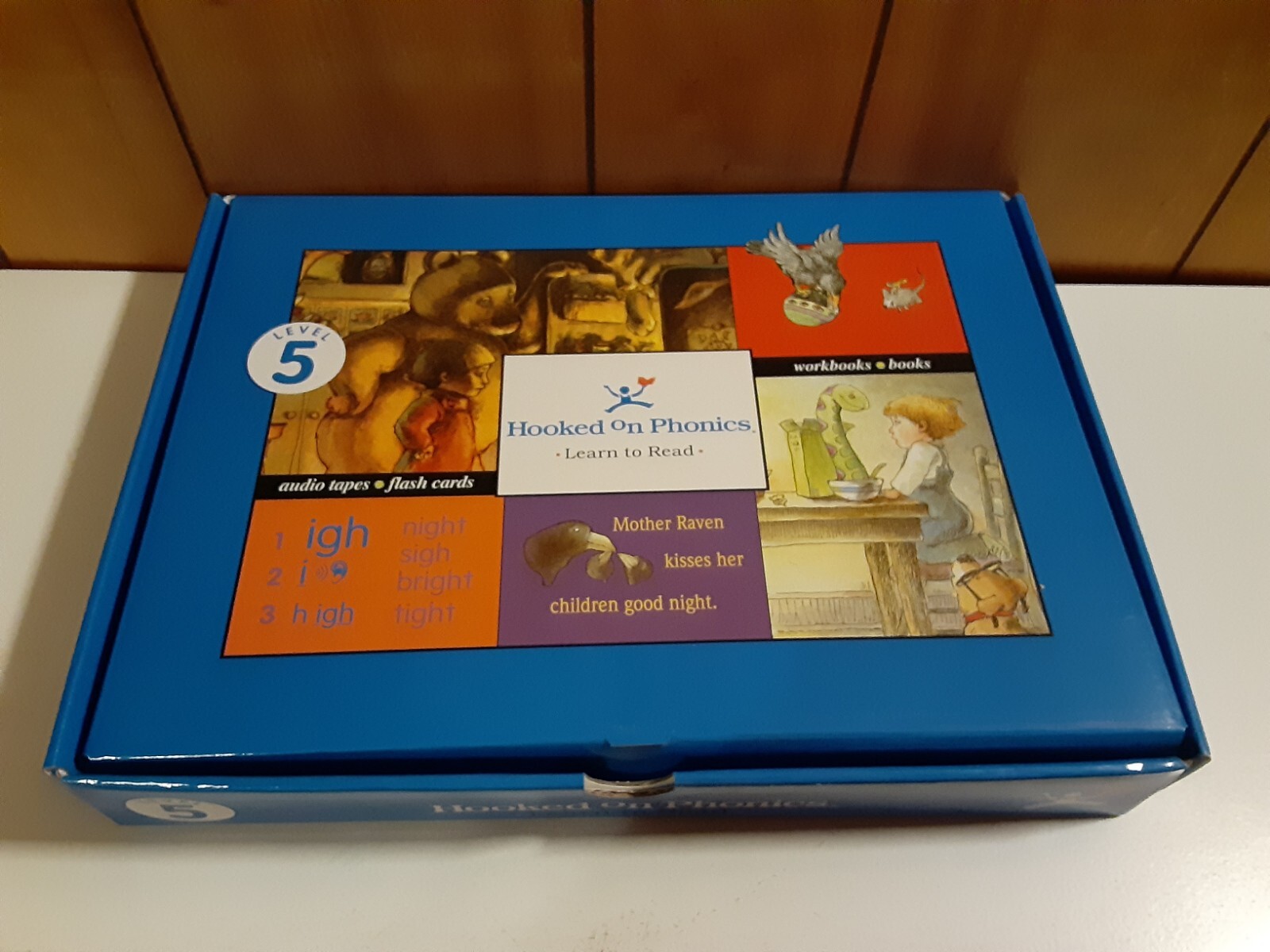 Hooked On Phonics Learn To Read Level 5 Box Set New Books Cassette Flash Cards