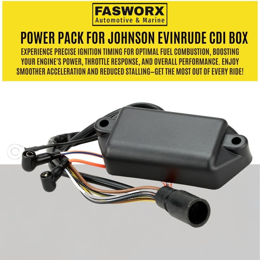FASWORX Power Pack for Johnson Evinrude CDI Box 4 4.5 5 6 8 9.9 10 11 14 15 20