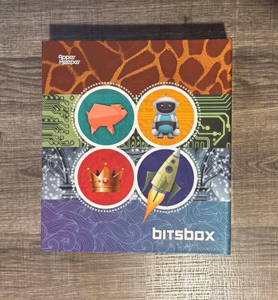 Bitsbox Computer Coding 6 Coding Sets, 2 Binders Homeschool STEM Educational