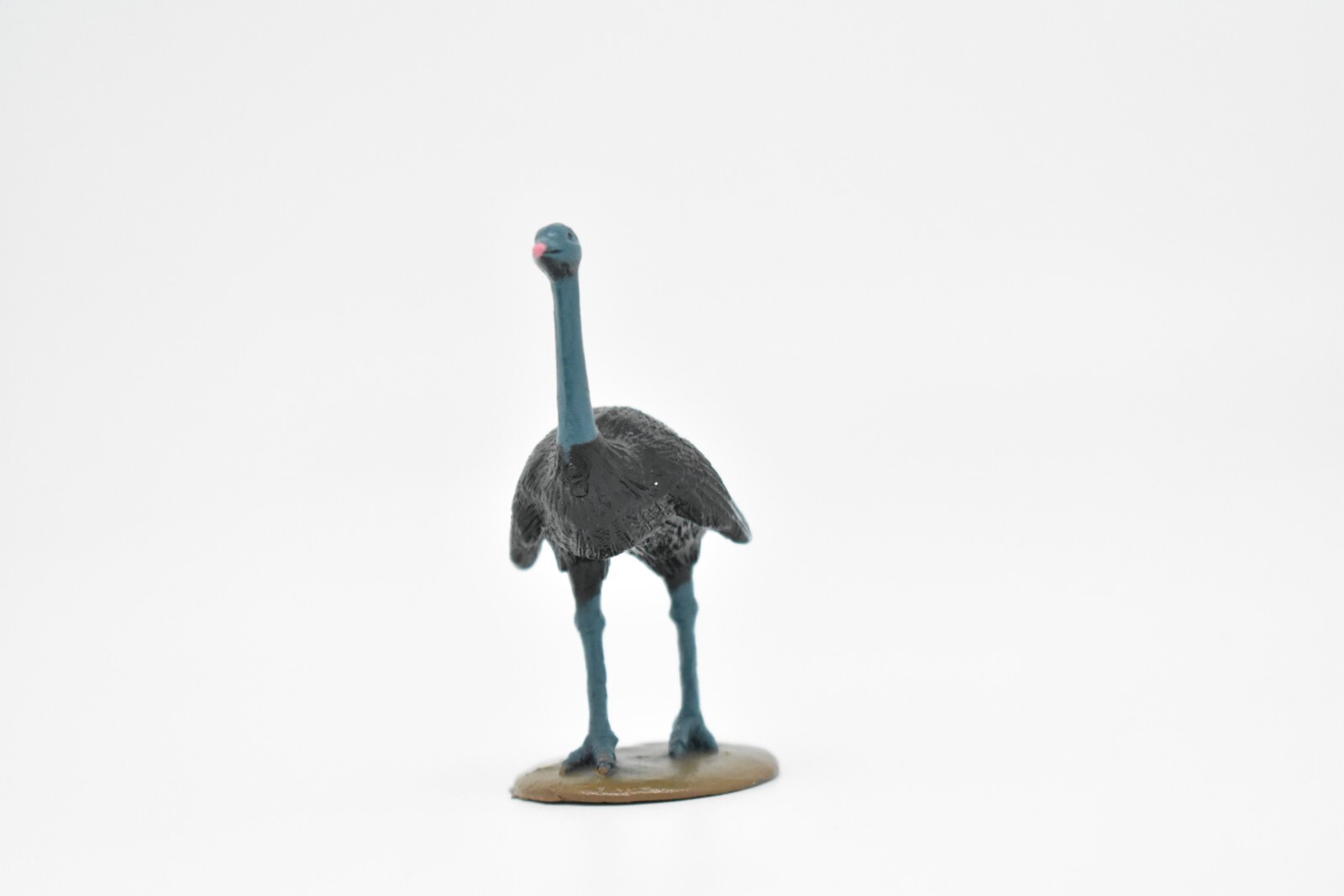 Ostrich, Very Nice Plastic Reproduction, Hand Painted 2 1/2″ F1084 B213