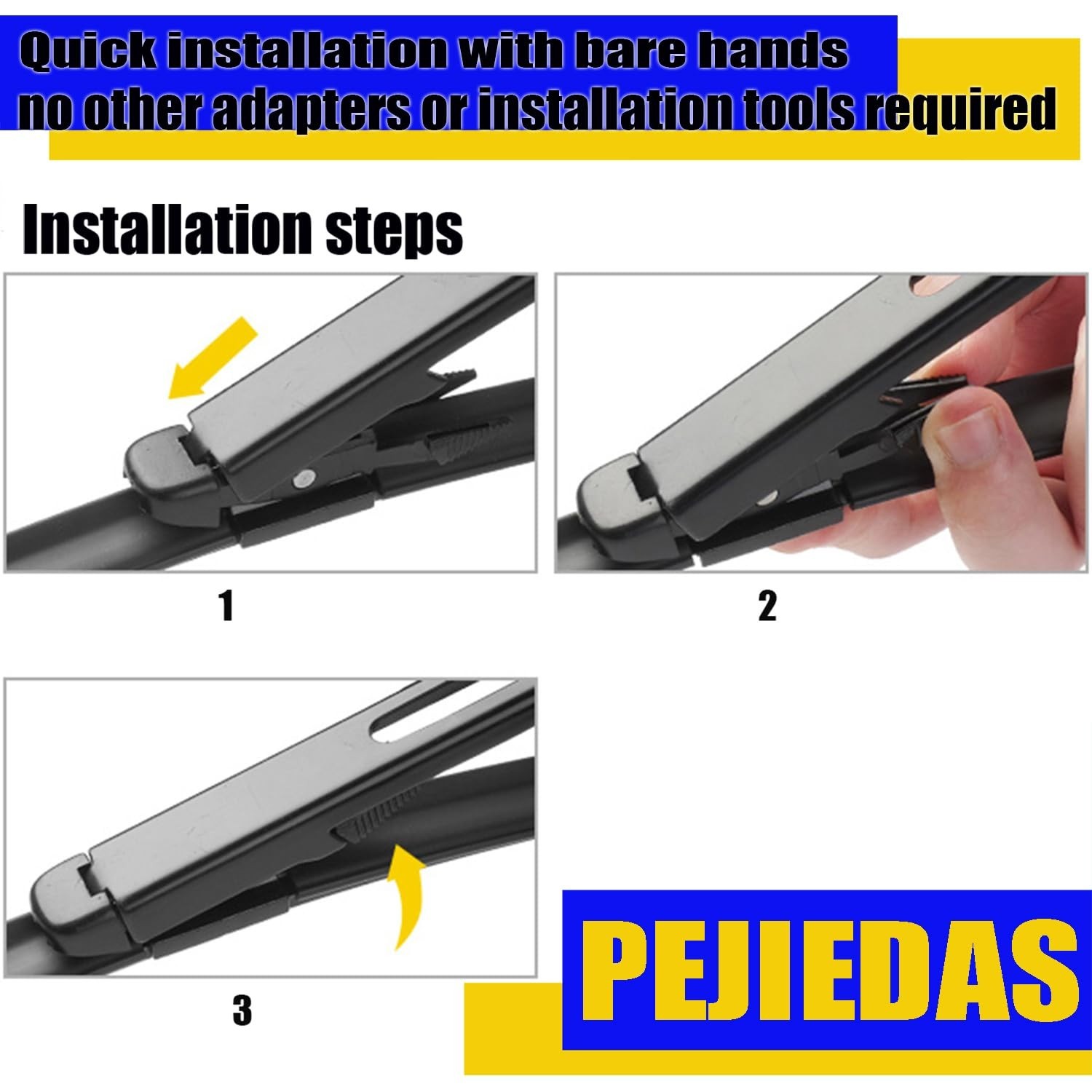 2 x OEM Quality Wiper Blades for Cadillac Escalade 2007-2013/GMC Yukon 2007-2…