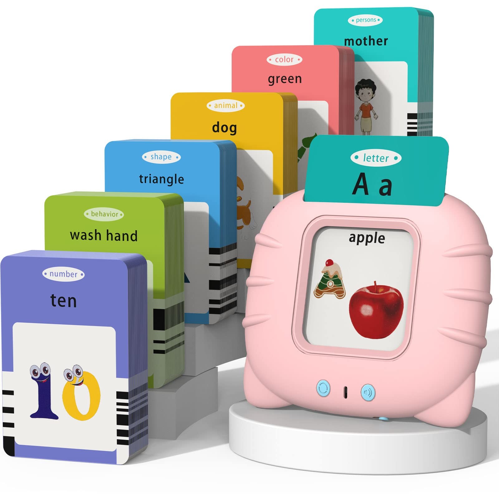 Talking Flash Cards for Toddlers 1 2 3 4 5, Speech Therapy Toys Autism Toys, …