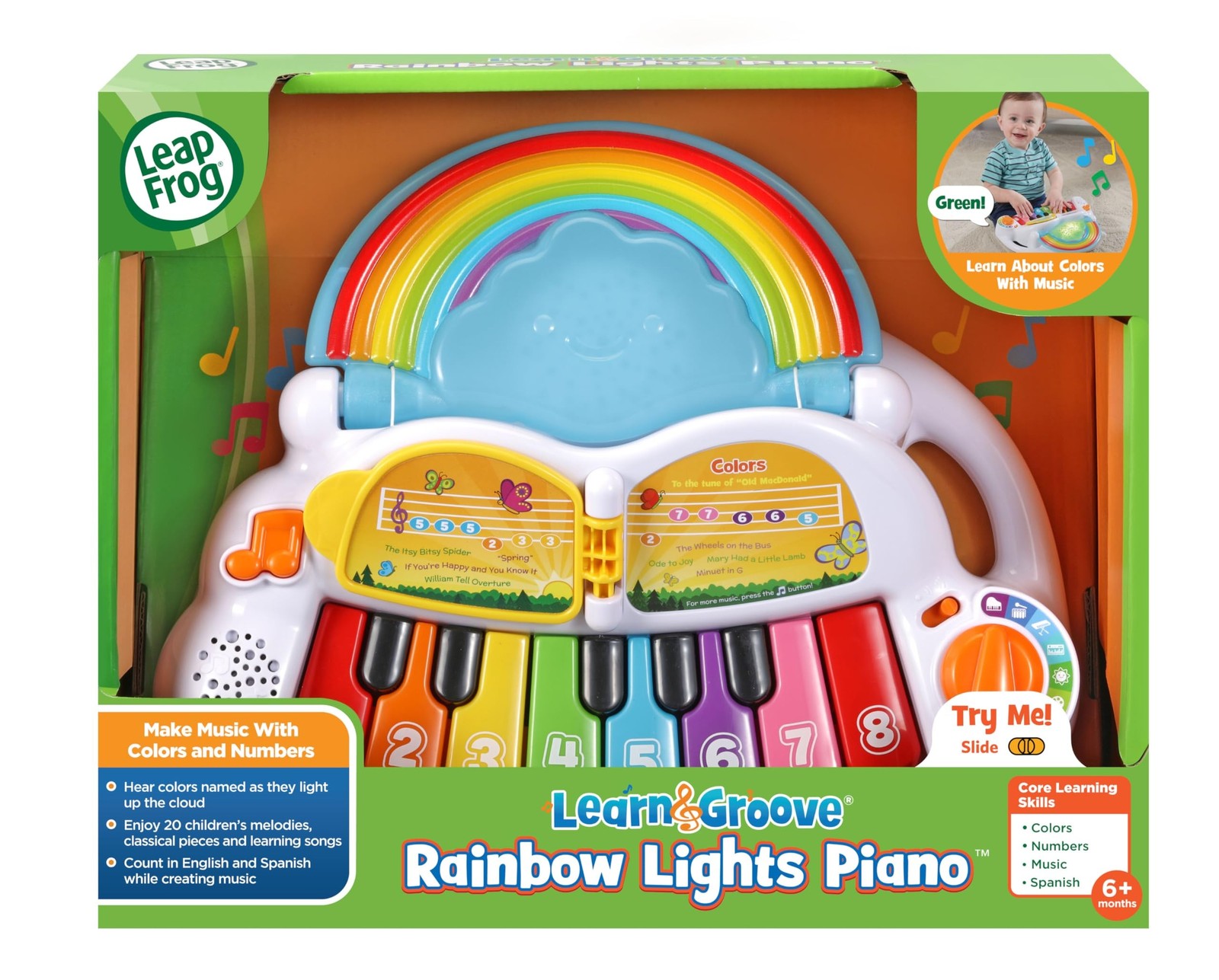 LeapFrog Learn and Groove Rainbow Lights Piano