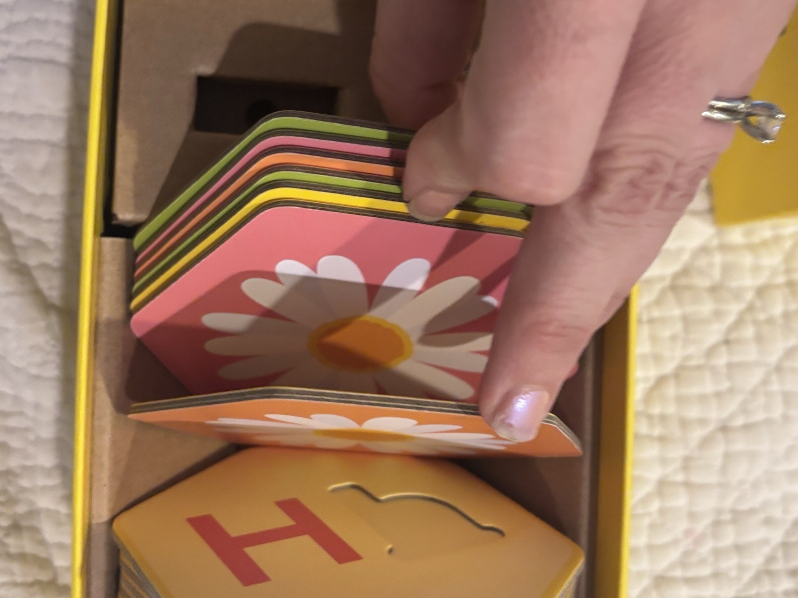 Lovevery Reading Skills Set Part 1 – Sounds Of Reading : Letter Case Beehive