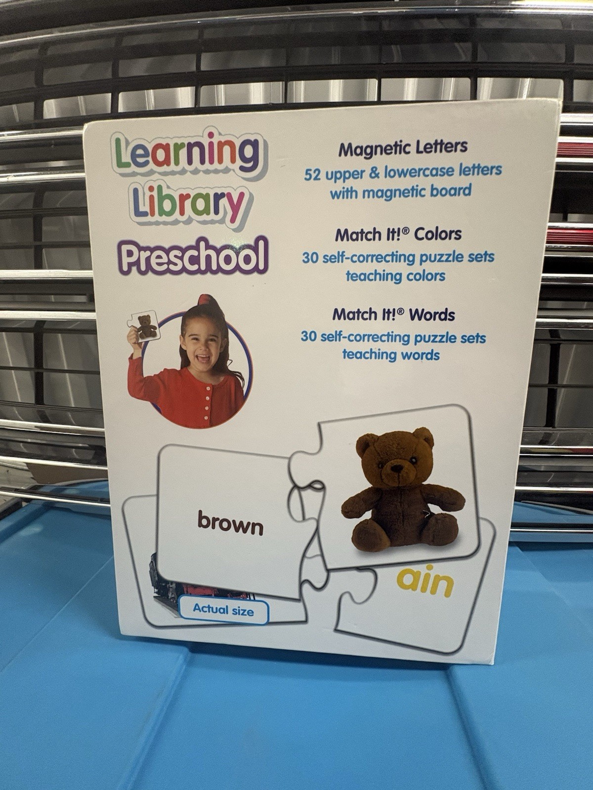 ABC Learning Library for Preschool Children Matching Pictures With Names