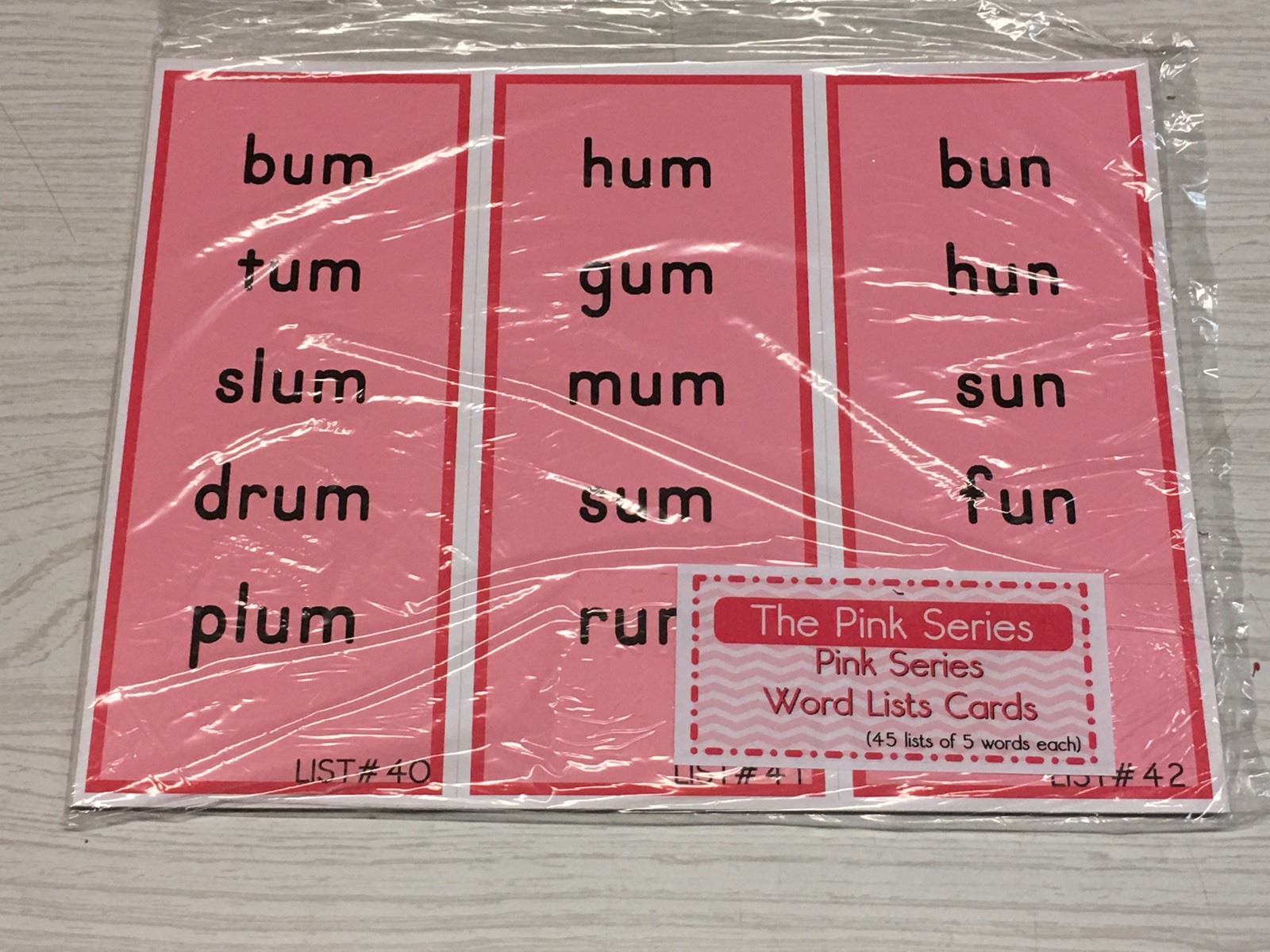 The Pink Series – Language Kit – (16) Montessori Materials for Primary Language