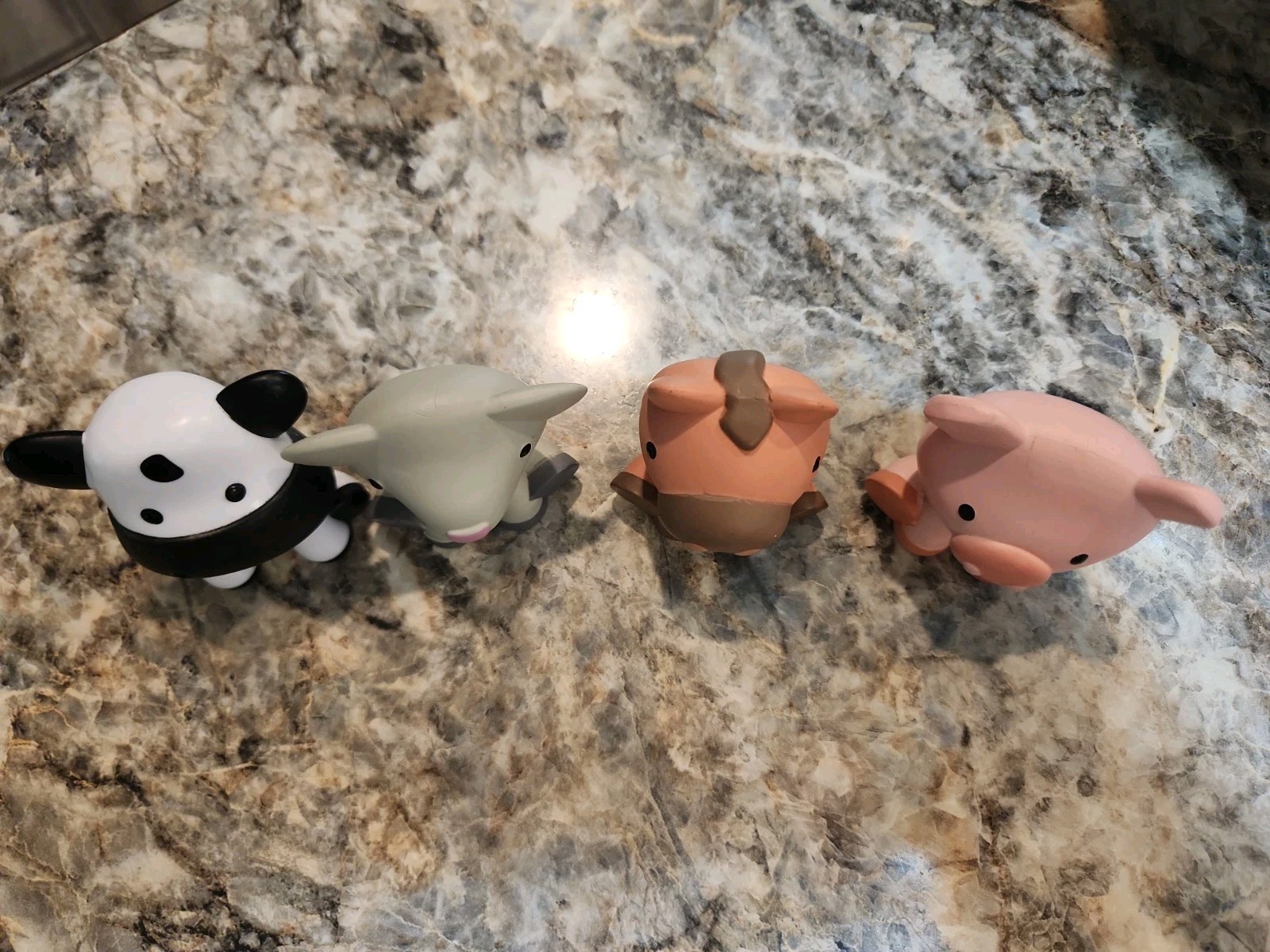 Learning Resources Peekaboo Learning Farm Colorful Animal Replacements Lot Of 4
