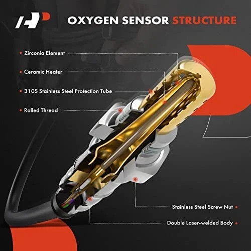 A-Premium 4Pcs O2 Oxygen Sensor Upstream and Downstream Compatible with