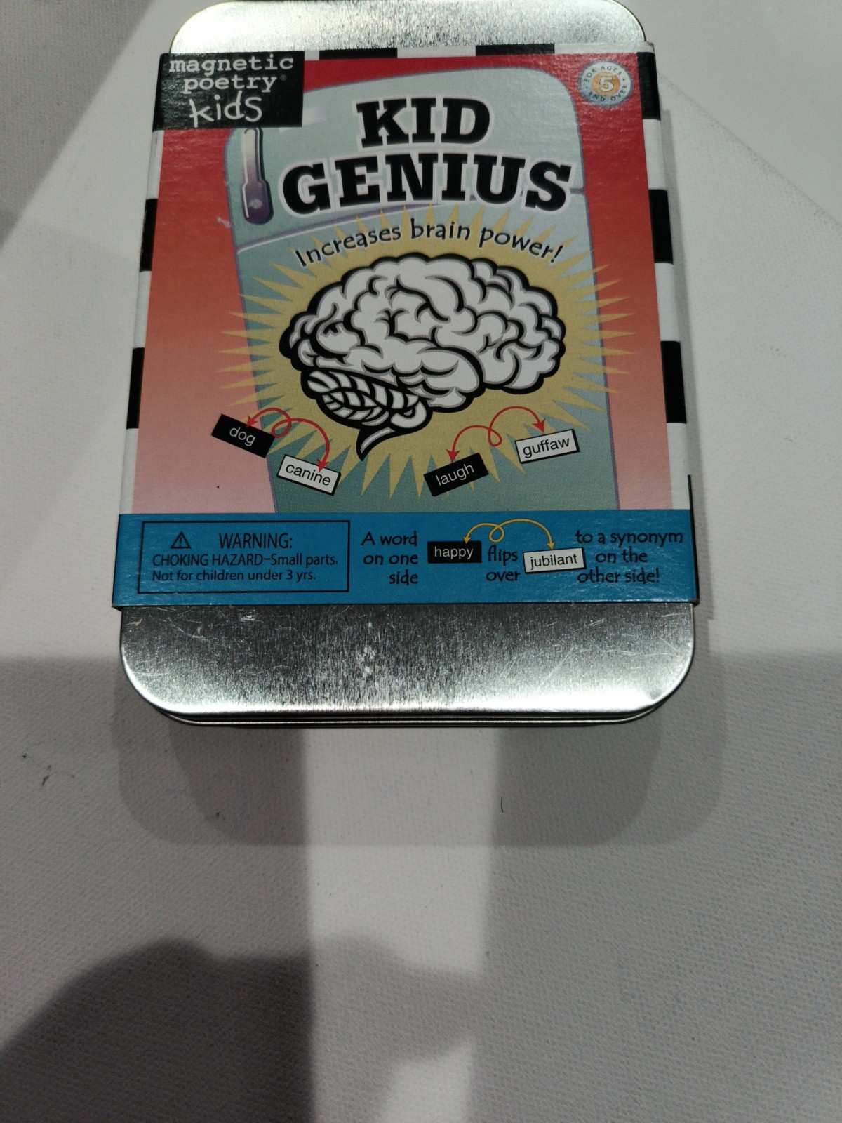 Magnetic Poetry Kids, KID GENIUS Words For Creative Fun Learning Toy Synonyms
