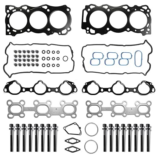 HS26370PT Head Gasket Set with Bolts Compatible with Nissan Frontier