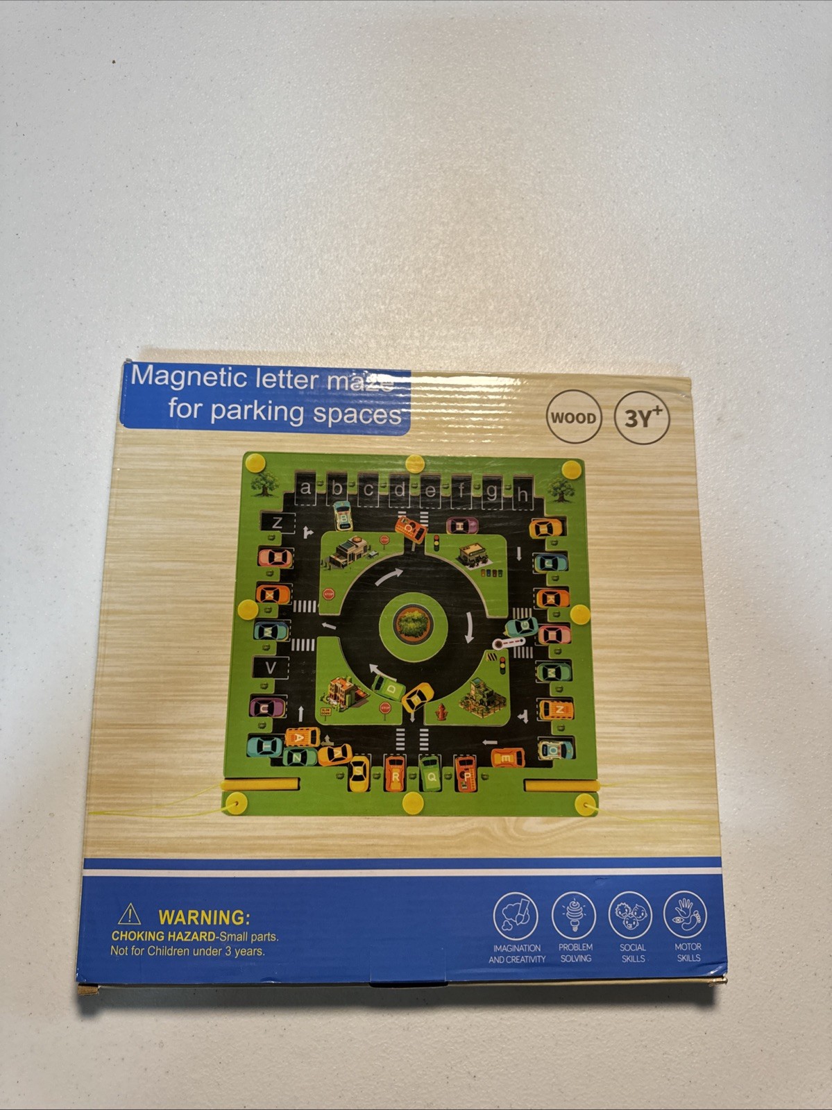 Magnetic Alphabet Maze Letter Puzzle,Montessori Fine Motor Skills Toys for Gi…