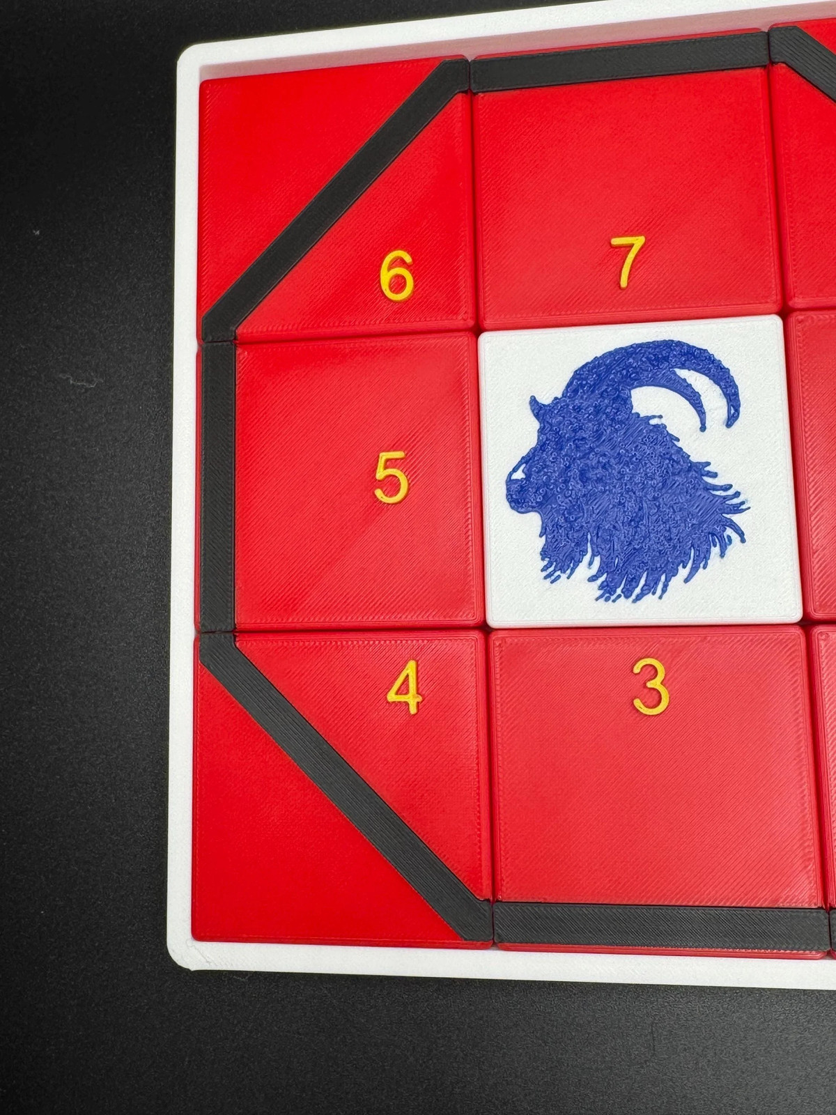 Get My Goat Puzzle – Modern Recreation of 1914 Sliding Puzzle – Large 3D Puzzle
