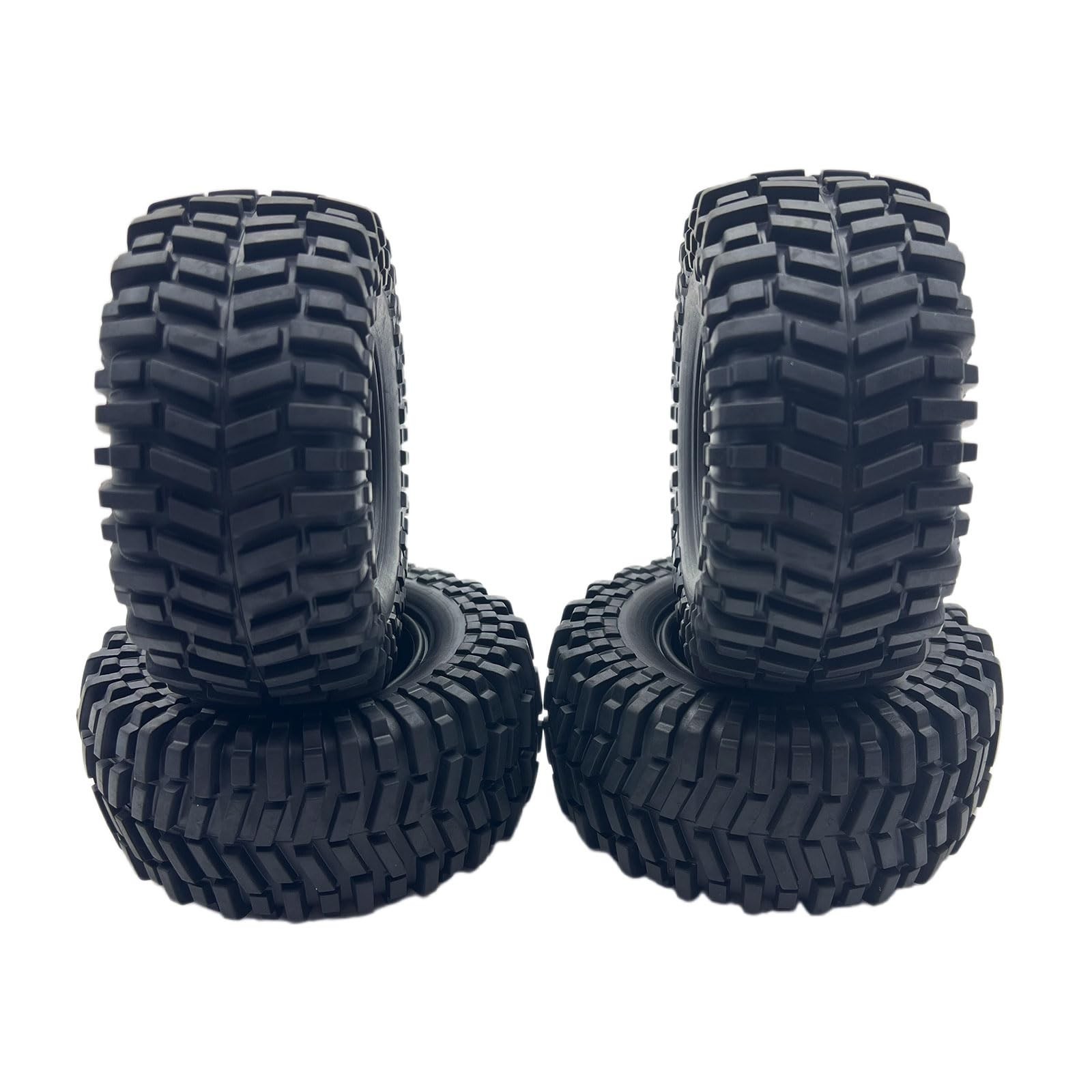 2.2 Crawler Tires with Foam Inserts for TRX4 Axial SCX10 III/II Wraith Redcat…