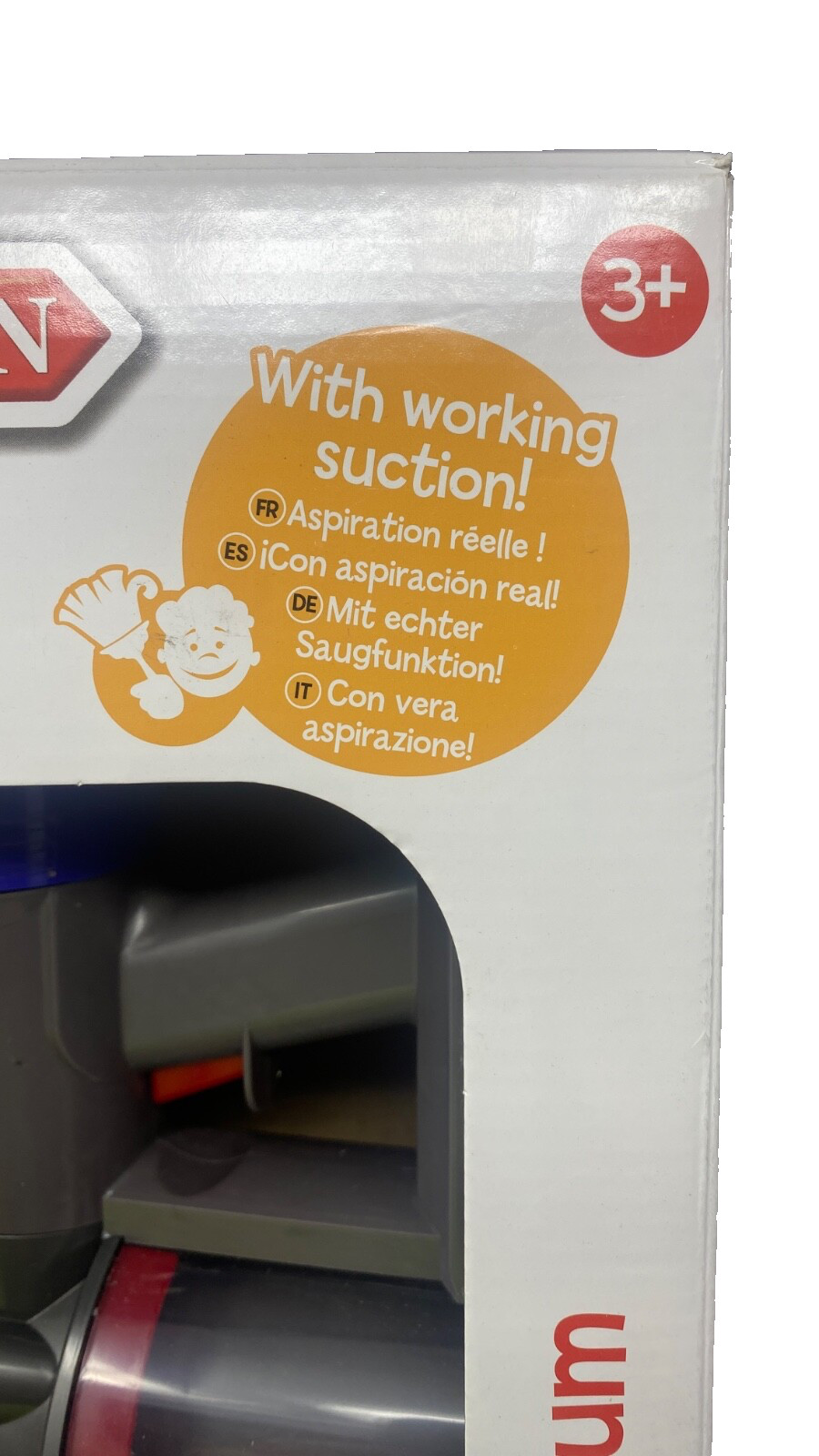 Kids Vacuum Cadson Dyson Cord-Free Vacuum Pretend Play for kids Real Suction