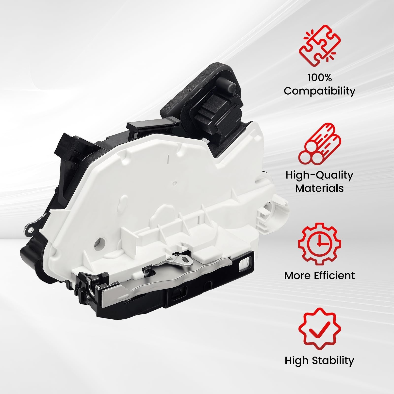 SYERAL Front Left Door Lock Actuator w/Motor 5K1837015E 6RD837015A Power Door…
