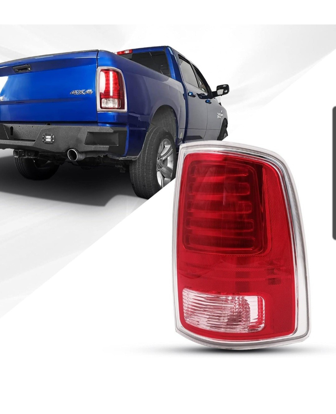 Dodge Ram 1500 Tail Light Assembly 2013-2018,2500 & 3500 Tail Light 2014-2018