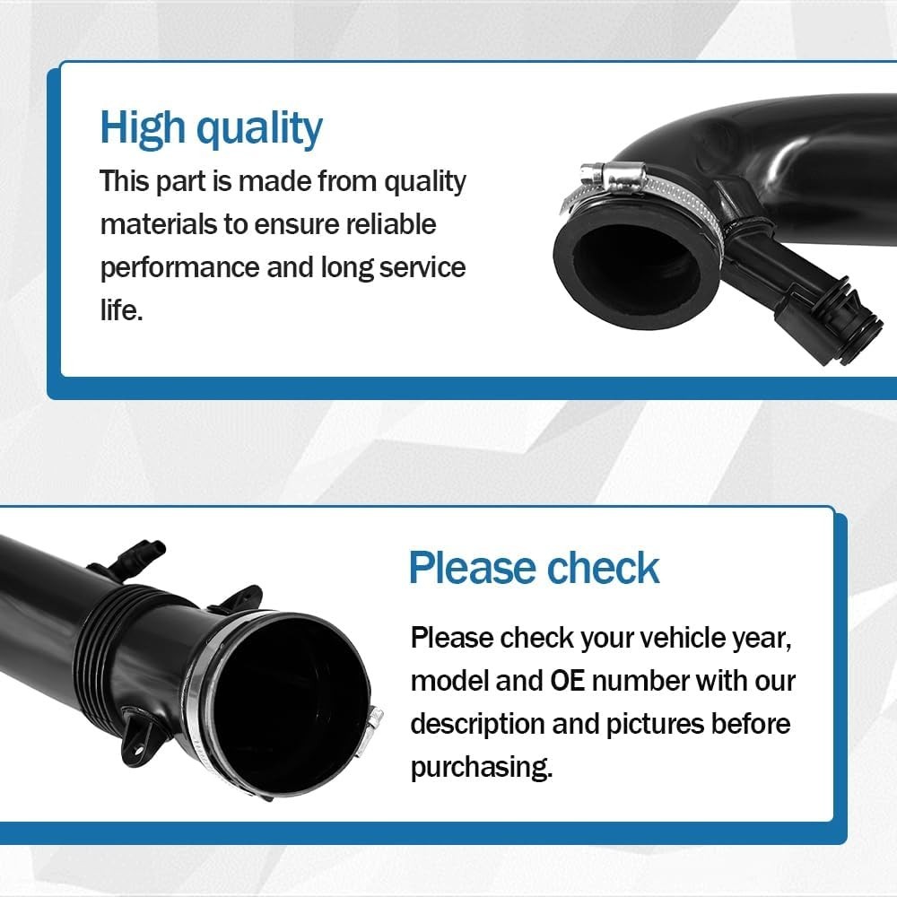 Air Duct Intake Hose Boot Pipe Tube Fits for 2009-2016 Mini Cooper Countryman Pa