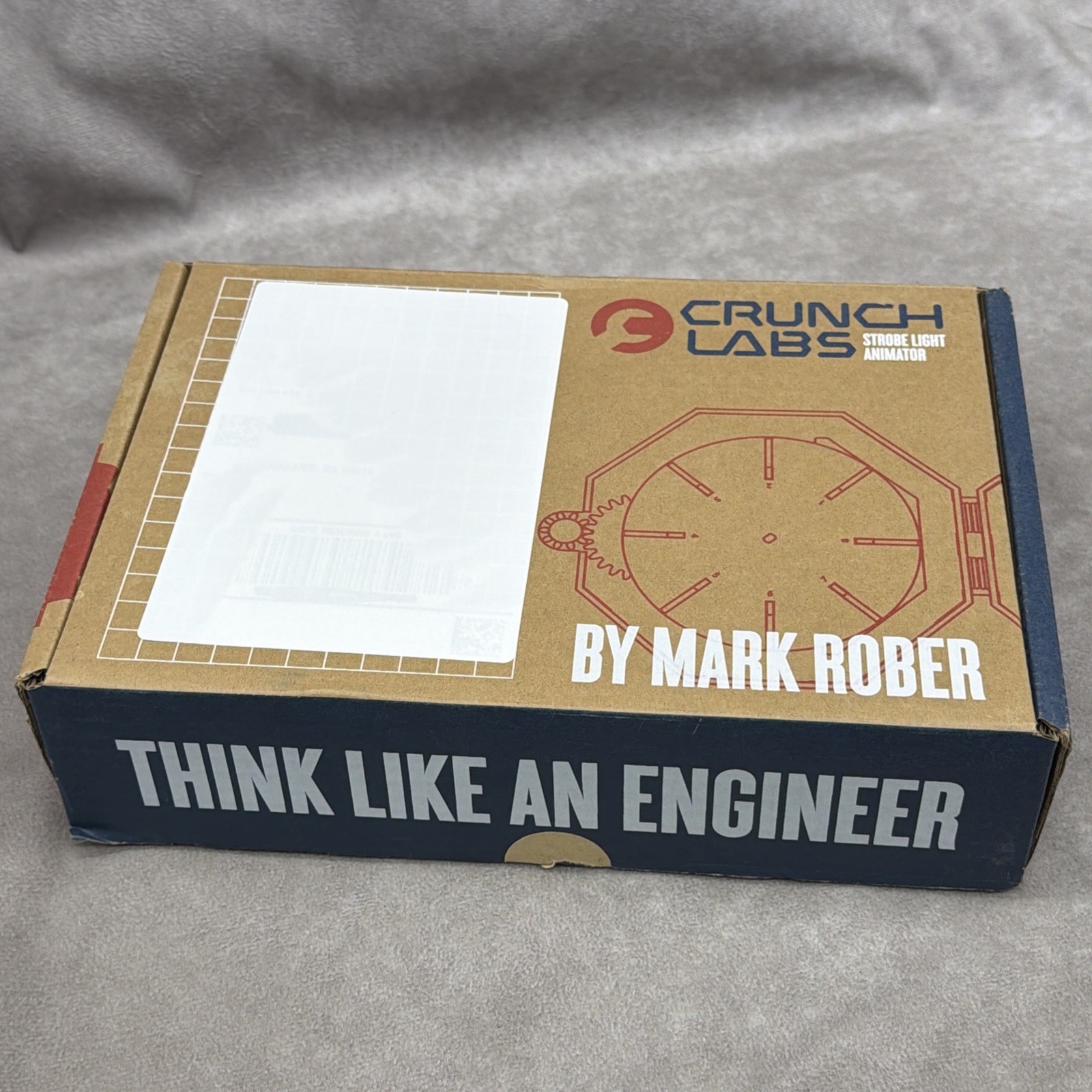 Crunch Labs Strobe Light Animator Build Box by Mark Rober STEM Kit New Open Box