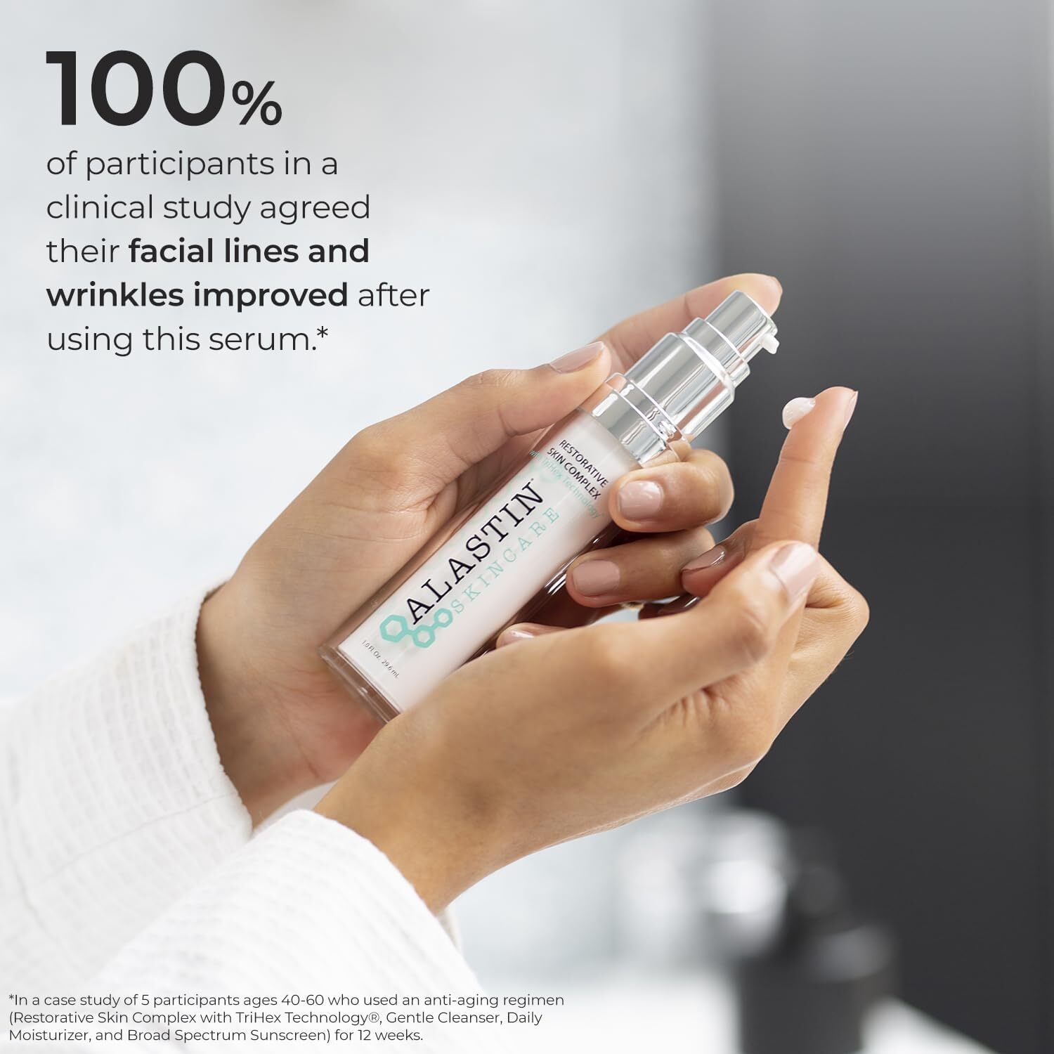 ALASTIN Skincare Restorative Skin Complex Anti-Aging Face Serum (1 oz) | Reduce