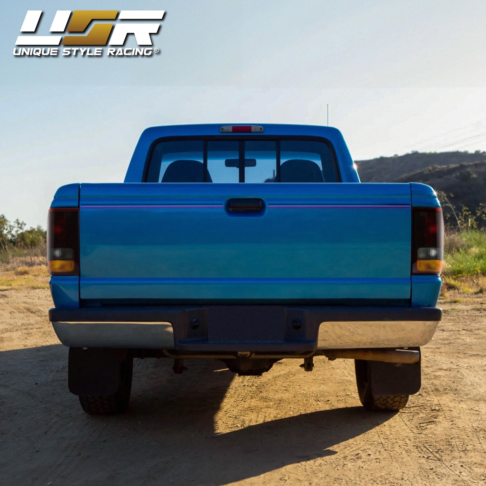 USR 93-97 Ranger Pick-Up Tail Light Set – SMOKED Tail Lamps Pair (Left + Righ…