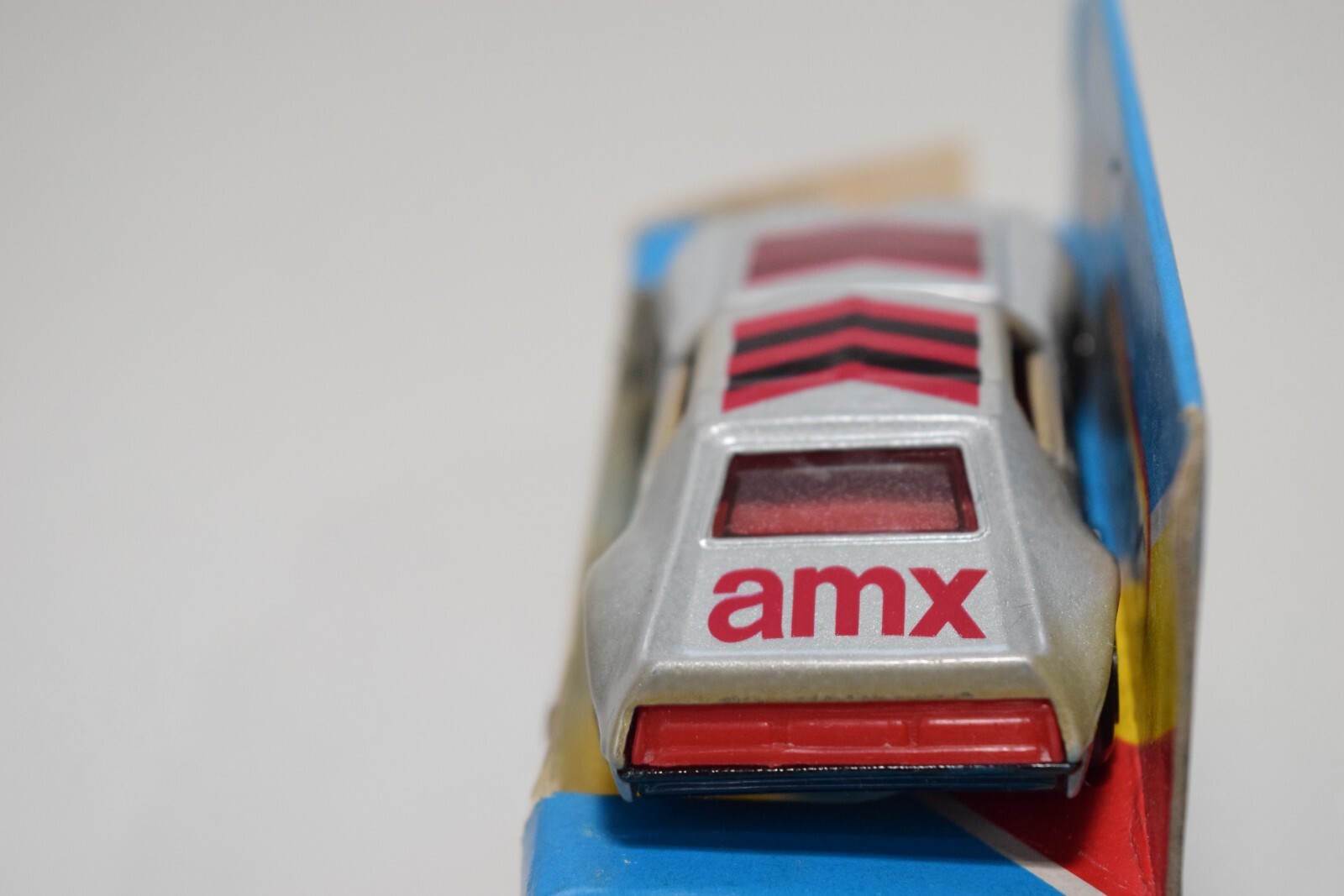 A94 1:64 3 INCH MATCHBOX LESNEY MB-9 MB9 MB 9 AMX JAVELIN METALLIC GREY MIB