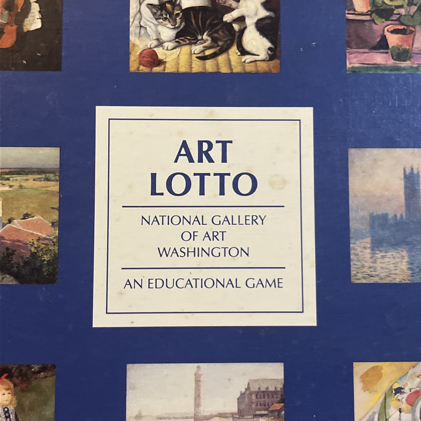 Art Lotto Memory Matching Game National Gallery of Art Washington Complete 1990