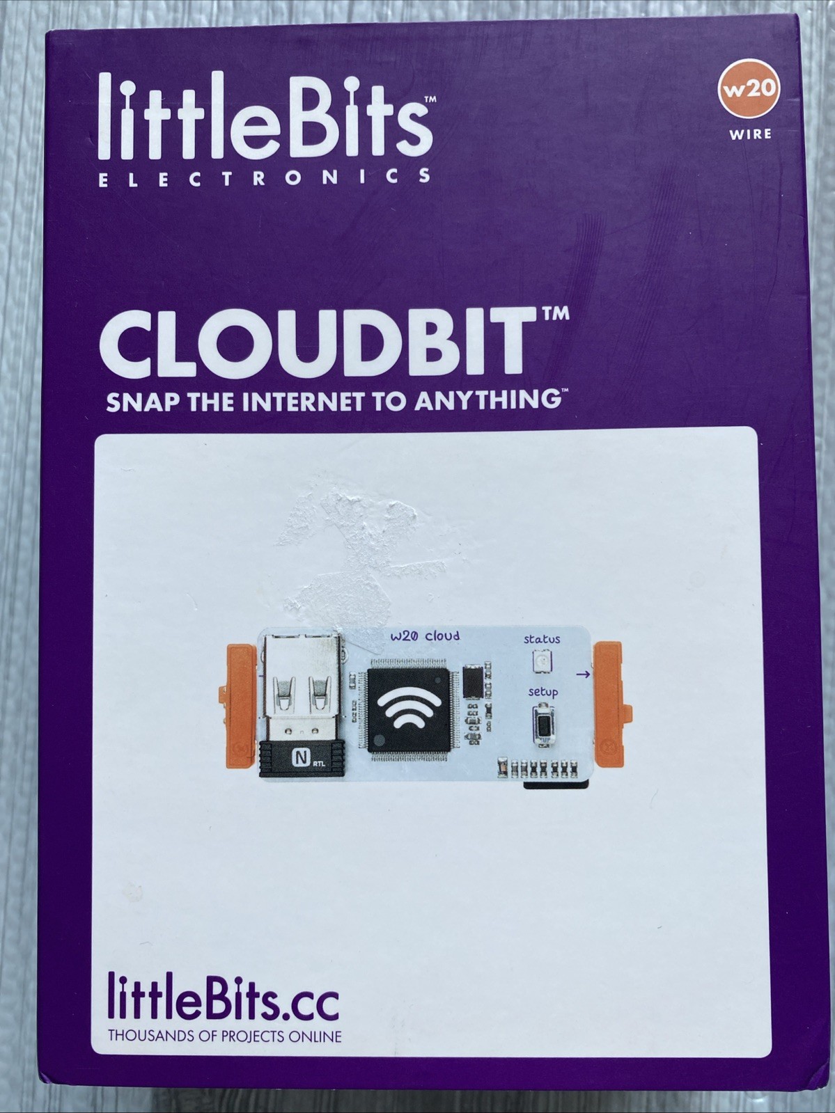 Little Bits Electronics Cloudbit RadioShack New In Box