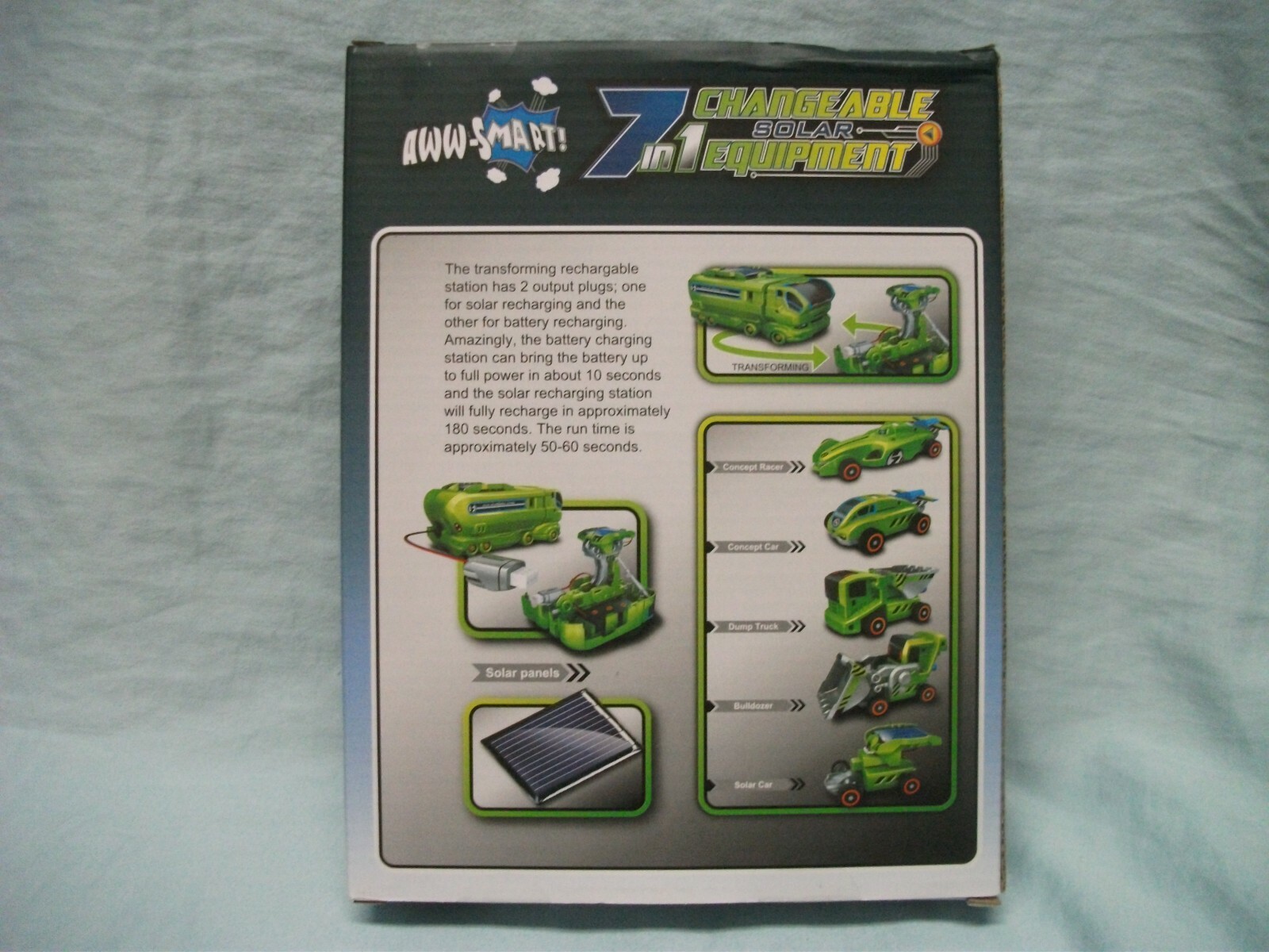 DIY-7 in 1 Changeable Solar power vehicle building science kit-Educational-Toy